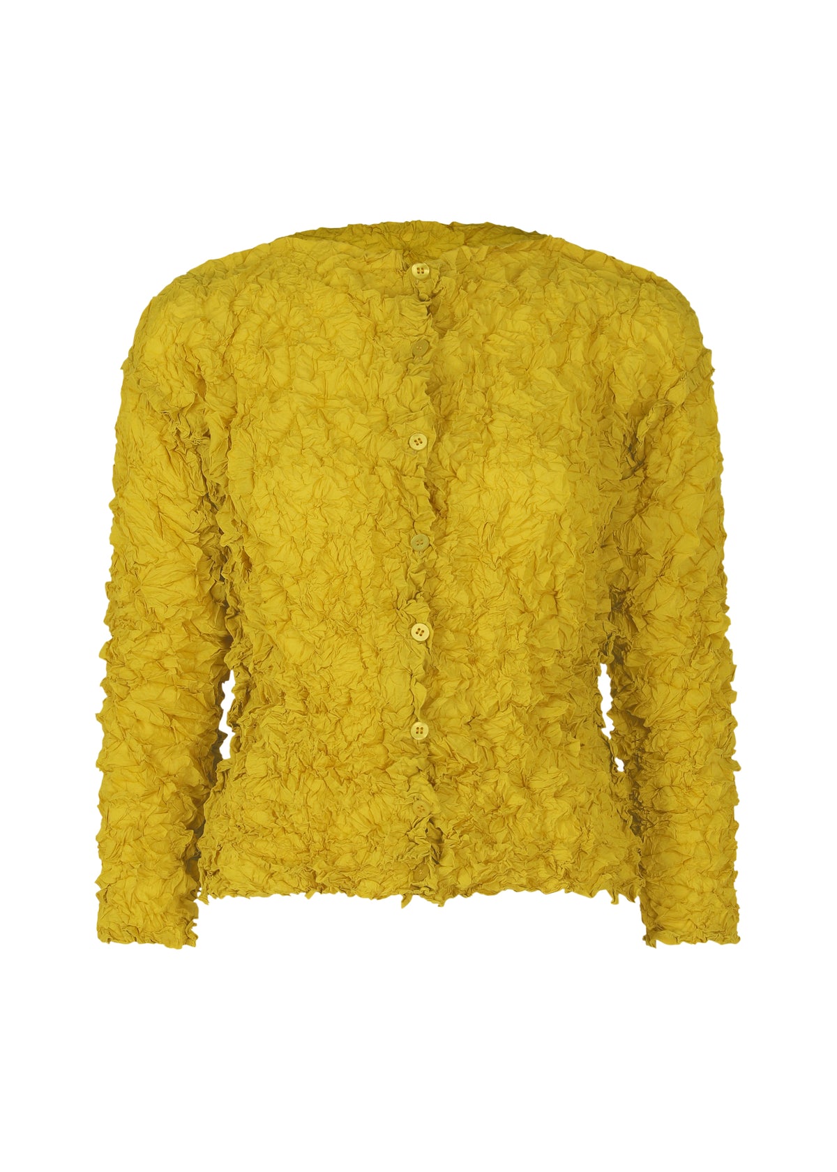 MERINGUE TOP、ウィメンズ_トップス_カーディガン、イエロー