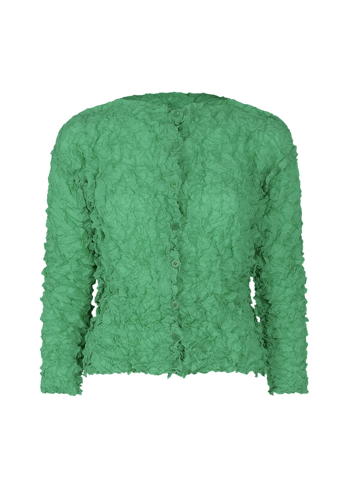 MERINGUE TOP、ウィメンズ_トップス_カーディガン、グリーン