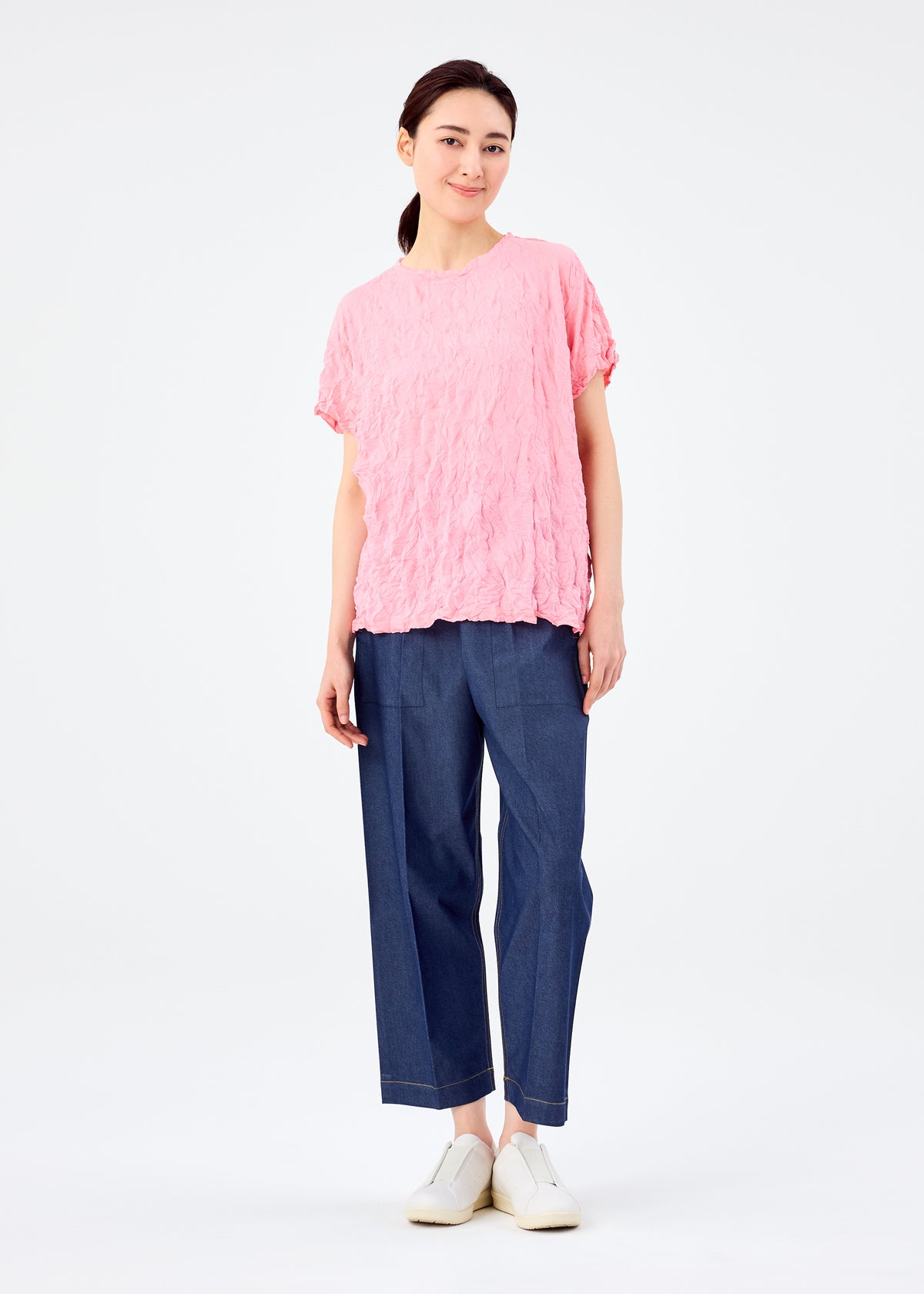 MERINGUE T-SHIRT、ウィメンズ_トップス_トップ、着用画像3