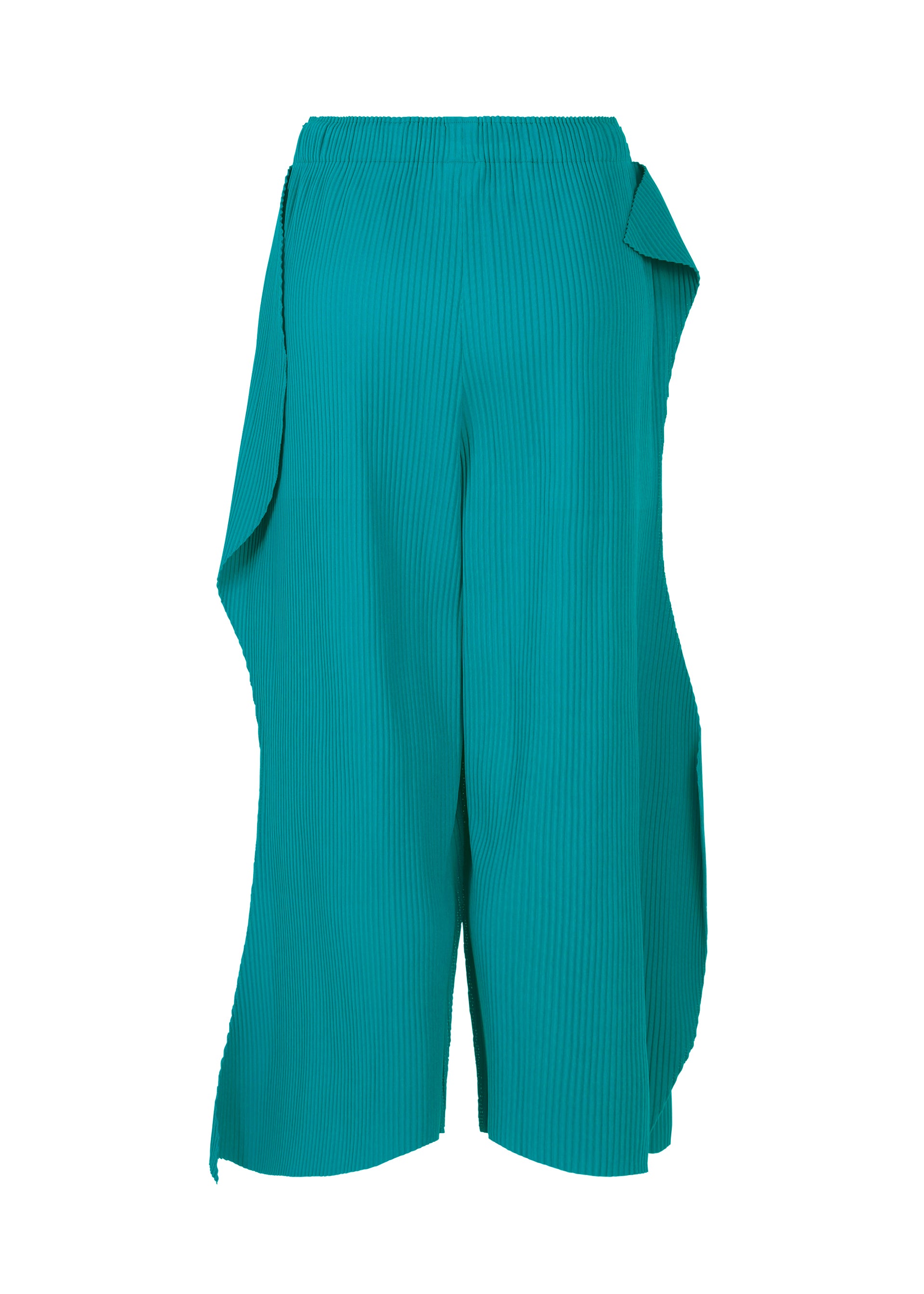 FINE KNIT PLEATS BOTTOM 1、ウィメンズ_パンツ、ディテール画像1