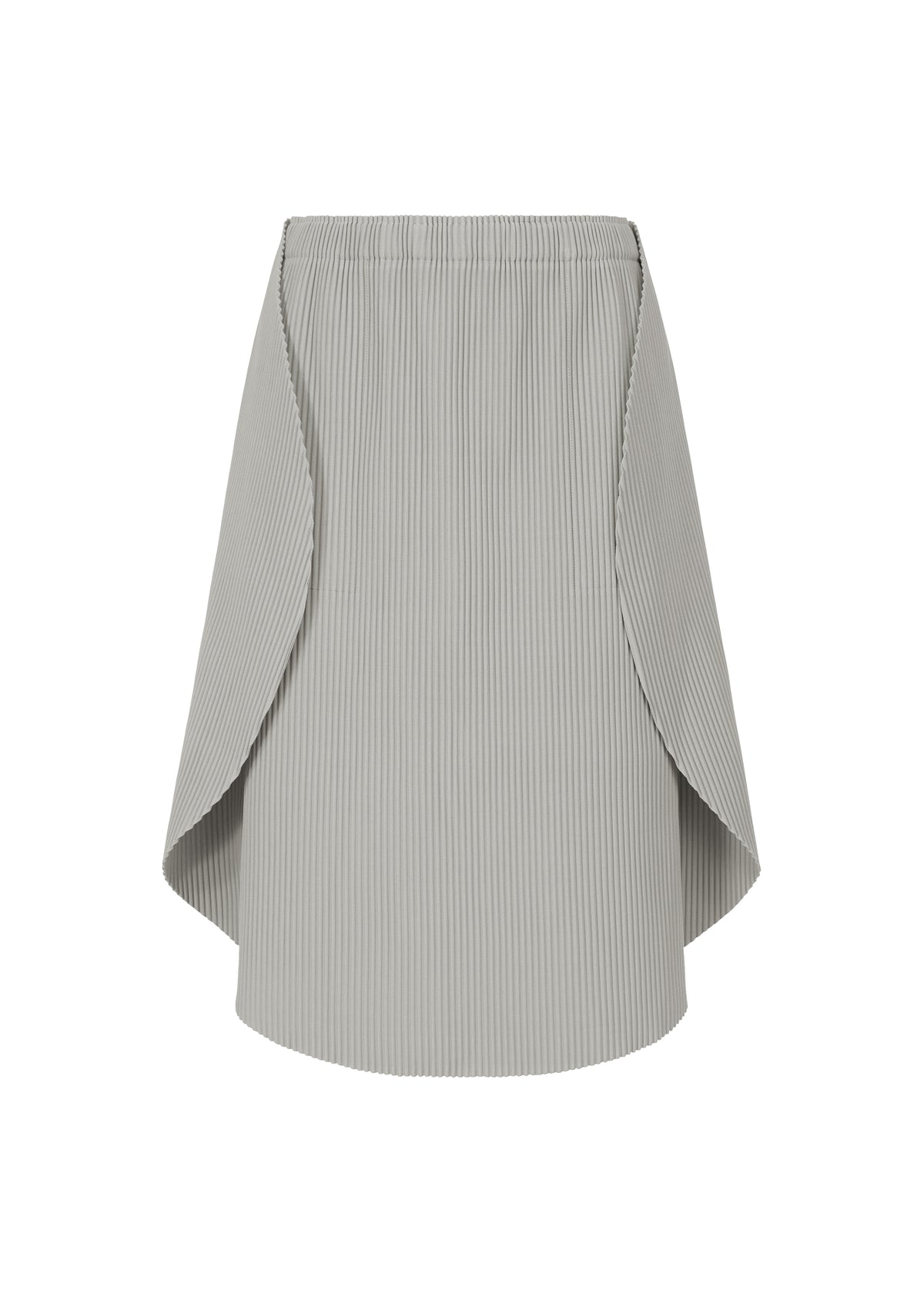CIRCLE PLEATS、ウィメンズ_スカート、グレー