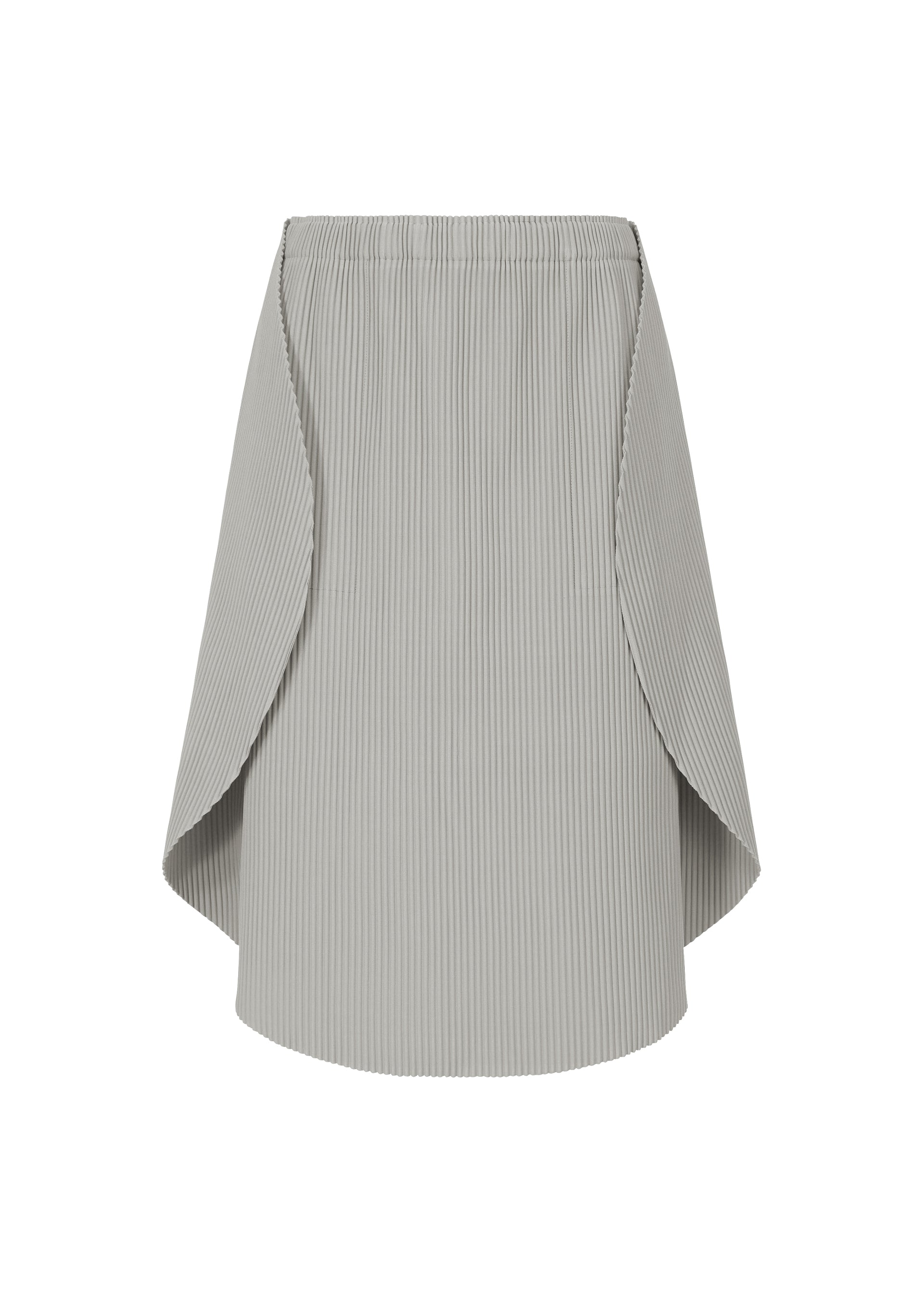 CIRCLE PLEATS、ウィメンズ_スカート、グレー