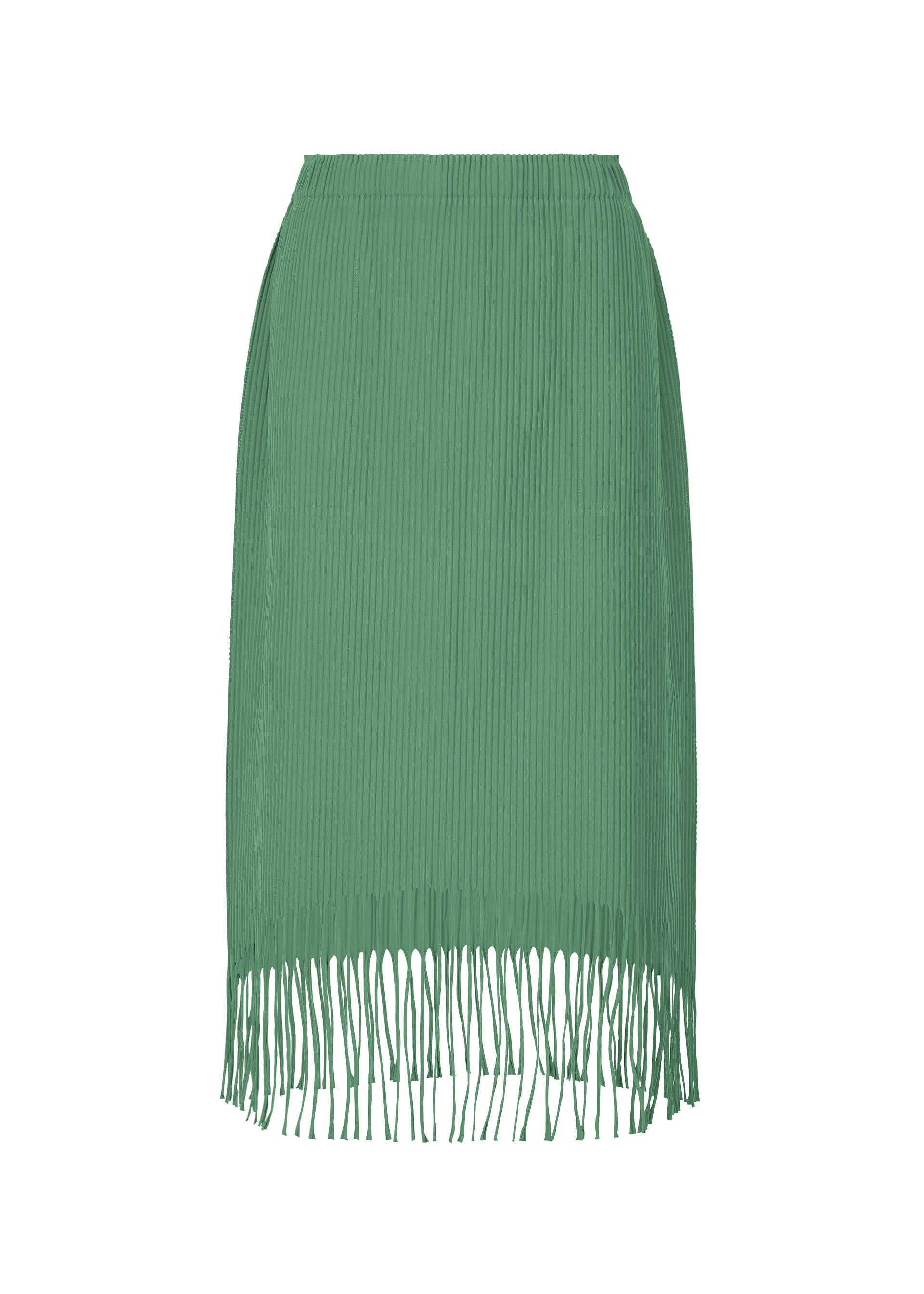 FRINGE PLEATS、ウィメンズ_スカート、グリーン