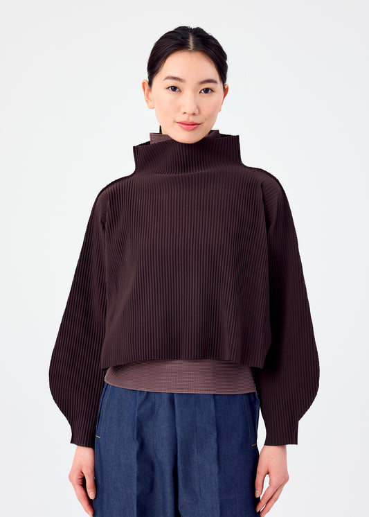 ROUND PLEATS、ウィメンズ_トップス_トップ、着用画像1