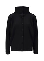 FINE KNIT PLEATS BLACK
