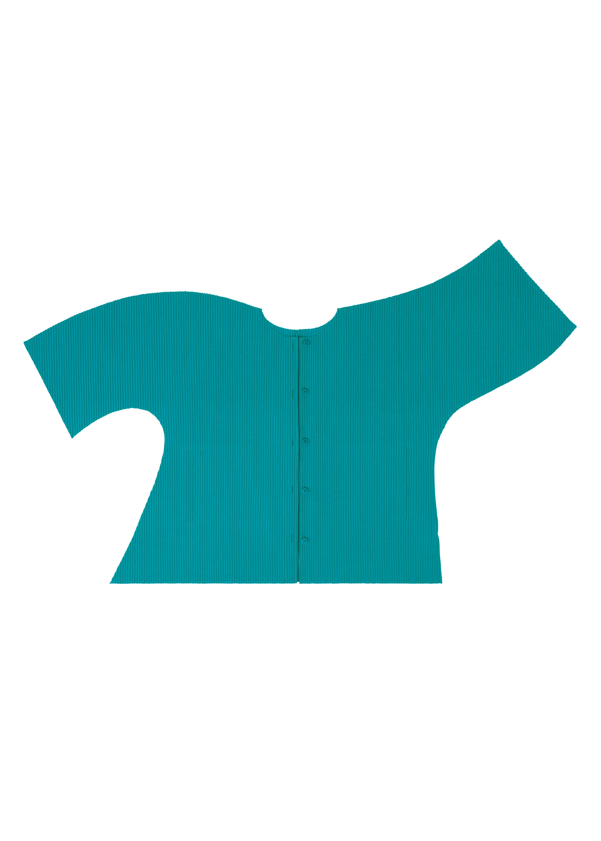 CURVE PLEATS、ウィメンズ_トップス_カーディガン、ディテール画像2