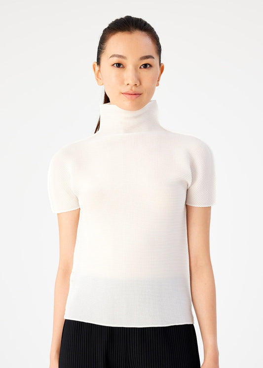 STRETCH PLEATS、ウィメンズ_トップス_トップ、着用画像1