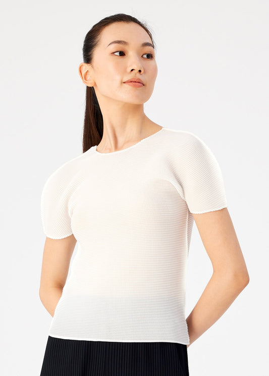 STRETCH PLEATS、ウィメンズ_トップス_トップ、着用画像1