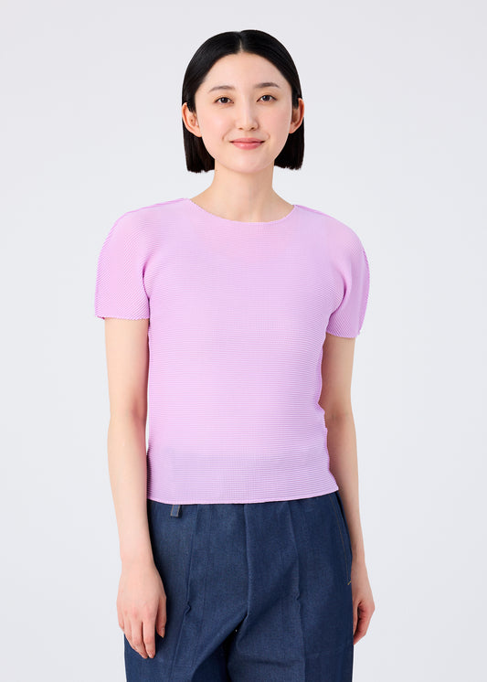 STRETCH PLEATS 5、ウィメンズ_トップス_トップ、着用画像1