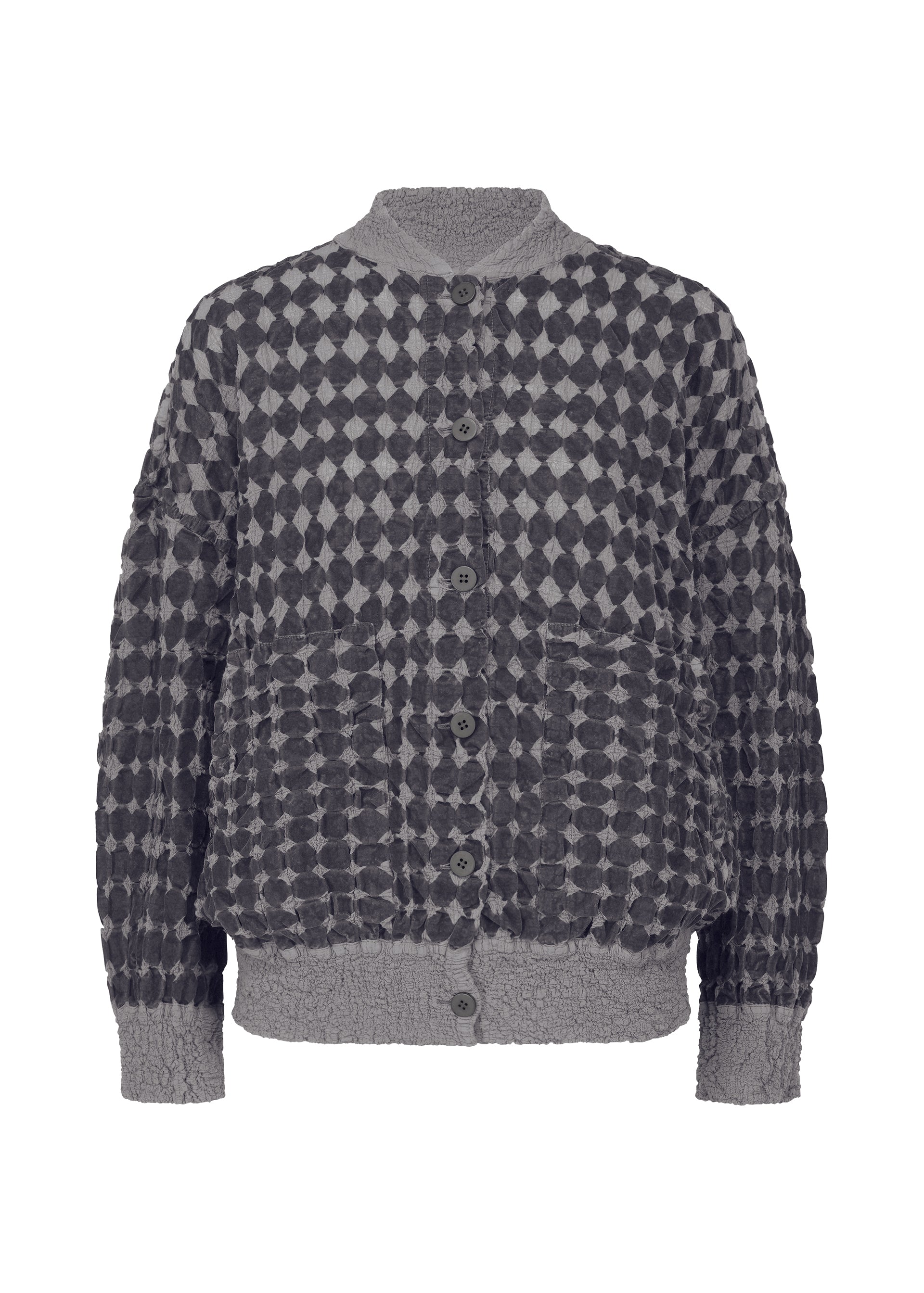 【美品】meISSEYMIYAKE カリフラワーカーディガン MI72FK128 me ISSEY MIYAKE】ミーイッセイミヤケ カリフラワー カーデ