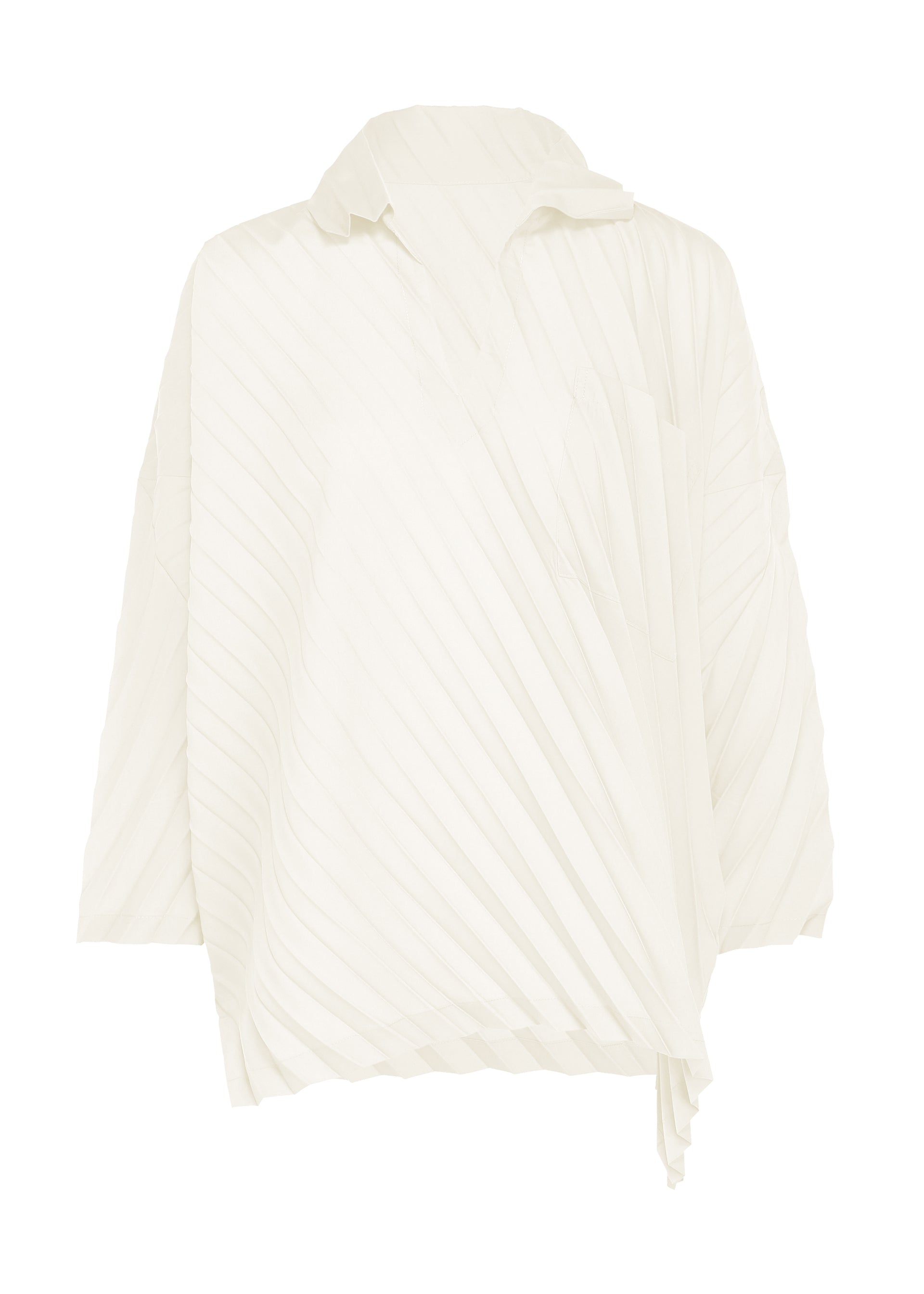 ANGLE PLEATS SHIRT – isseymiyake.com