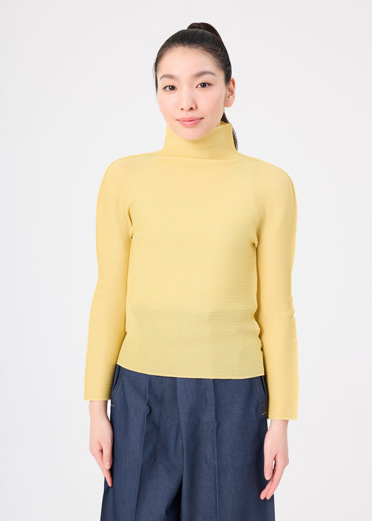 STRETCH PLEATS 4、ウィメンズ_トップス_トップ、着用画像1