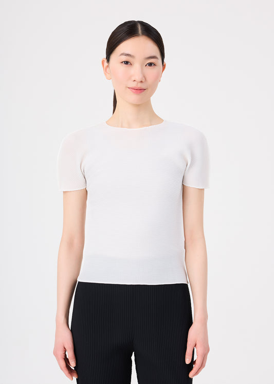 STRETCH PLEATS、ウィメンズ_トップス_トップ、着用画像1