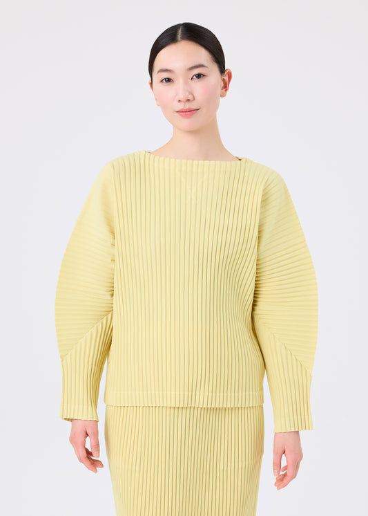CORDUROY PLEATS、ウィメンズ_トップス_トップ、着用画像1
