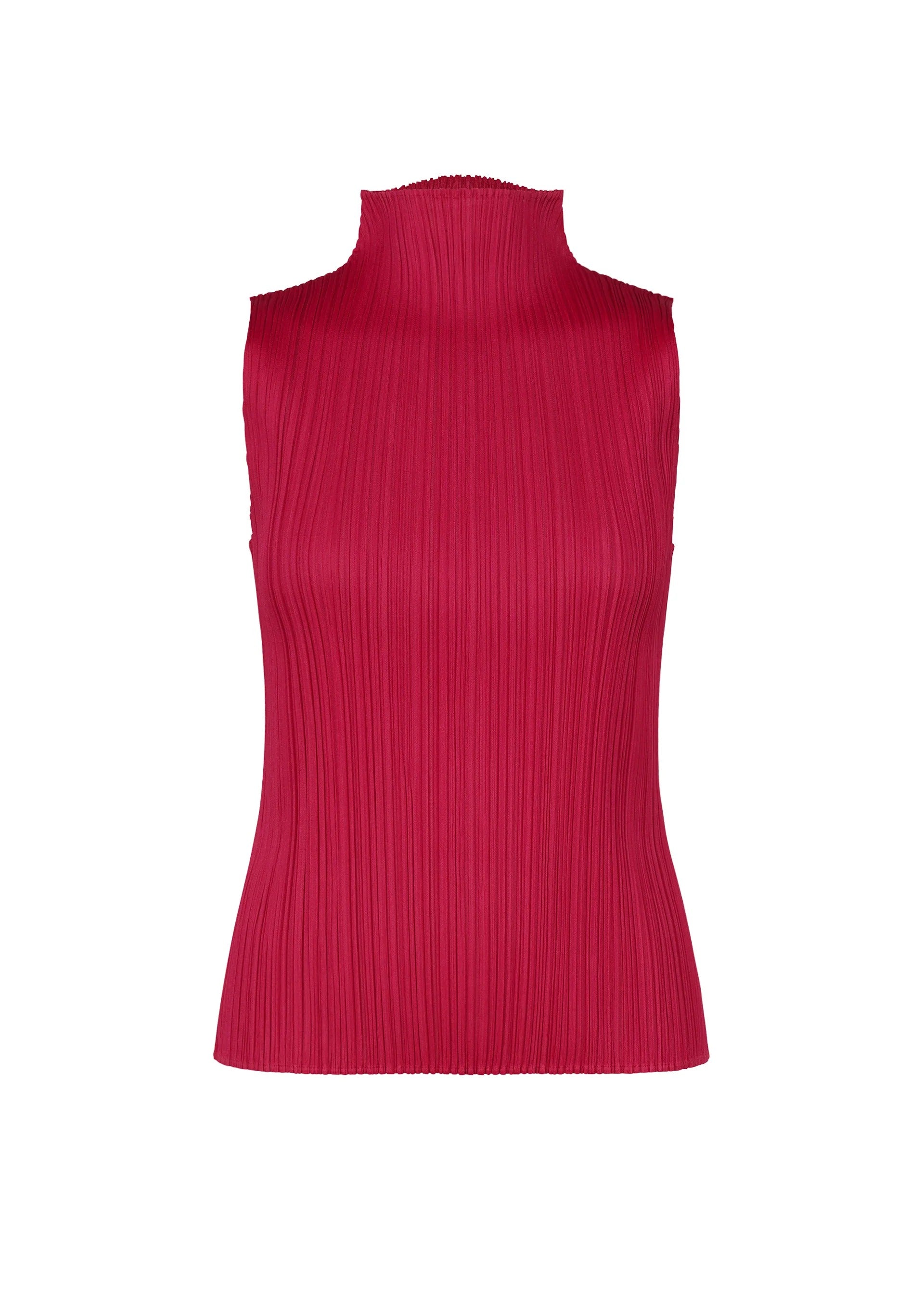 me by ISSEY MIYAKE 半袖トップス　赤 MONTHLY COLORS : JANUARY – isseymiyake.com