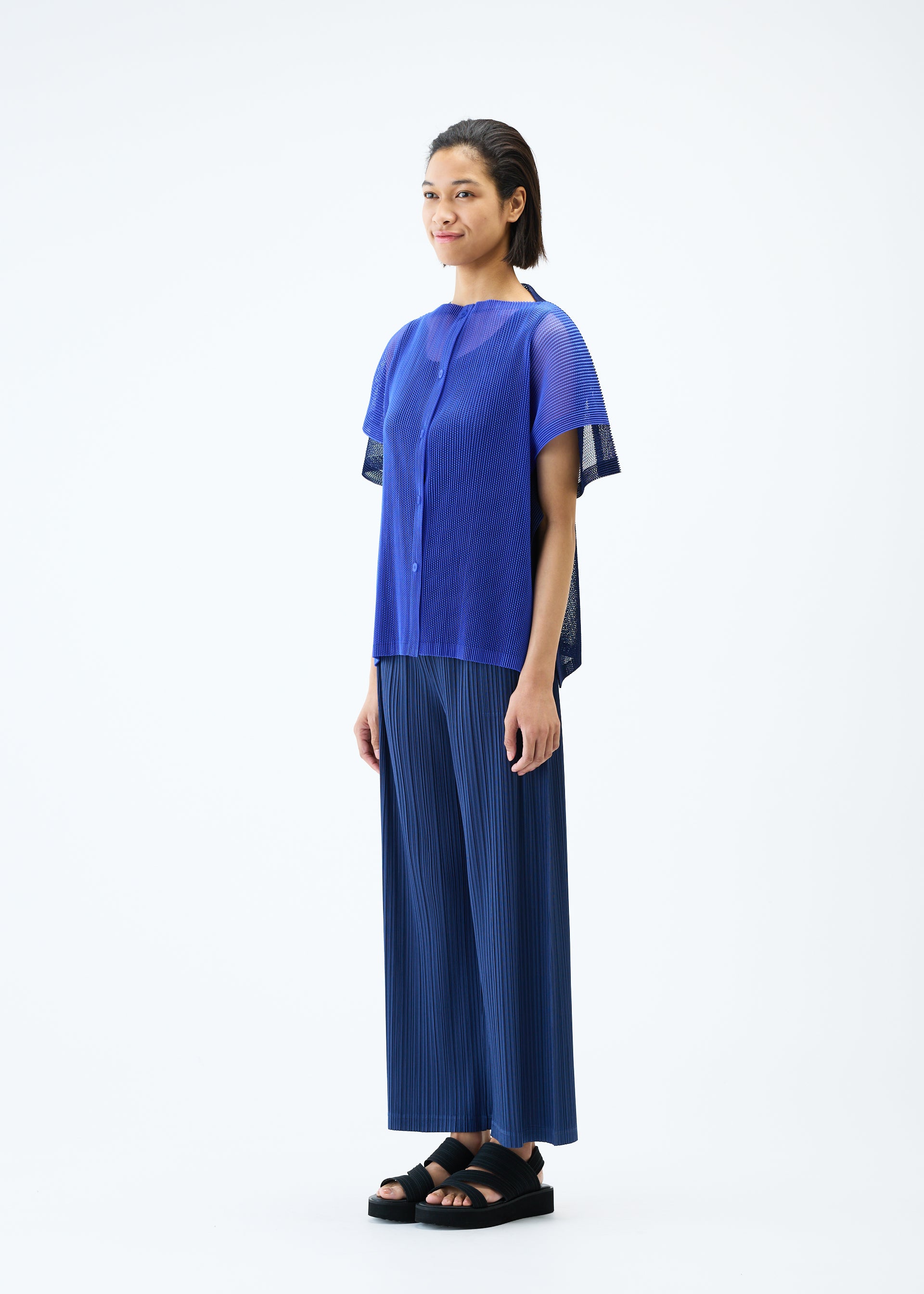 SHEER SQUARE、ウィメンズ_トップス_カーディガン、着用画像2