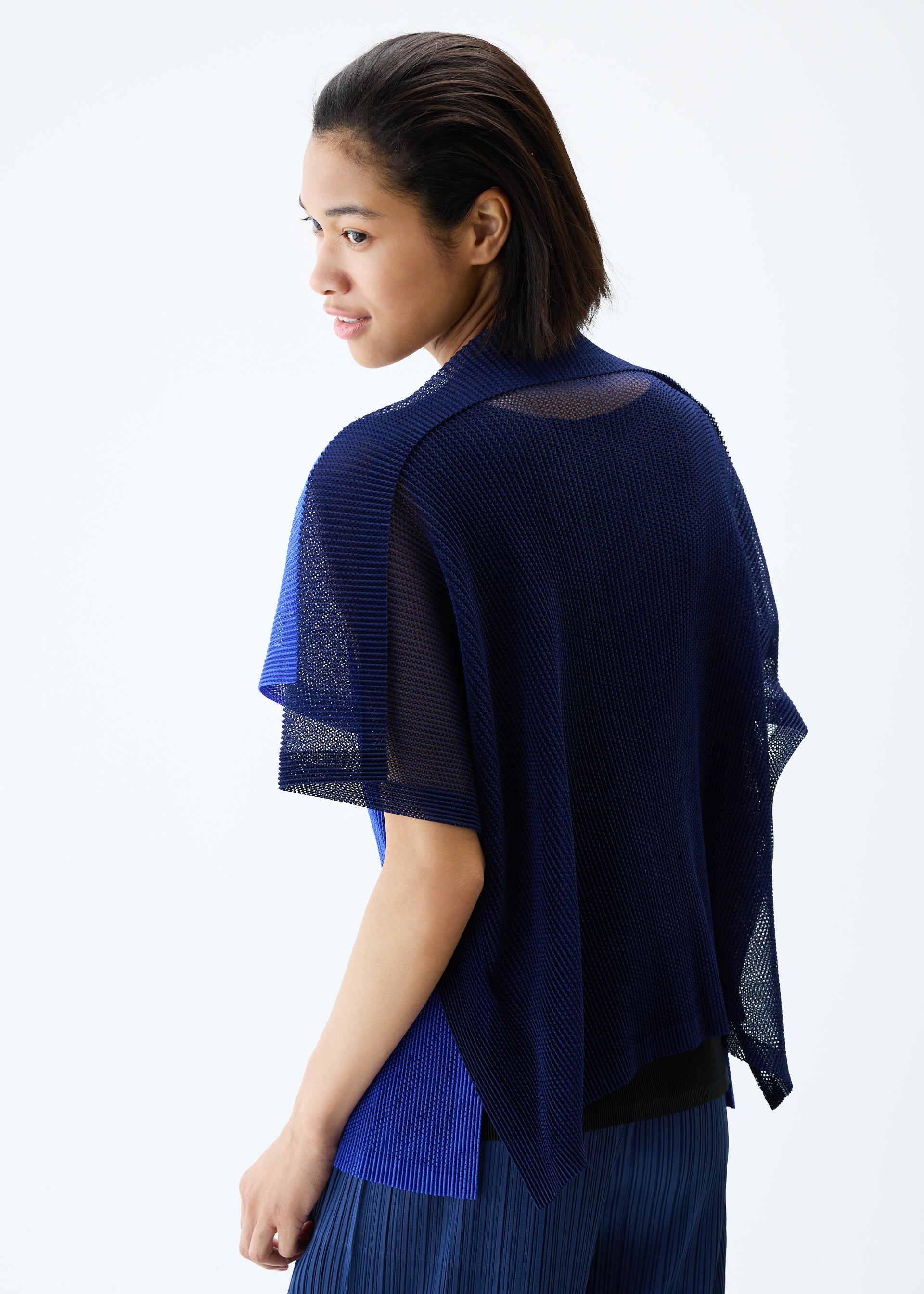 SHEER SQUARE、ウィメンズ_トップス_カーディガン、着用画像5