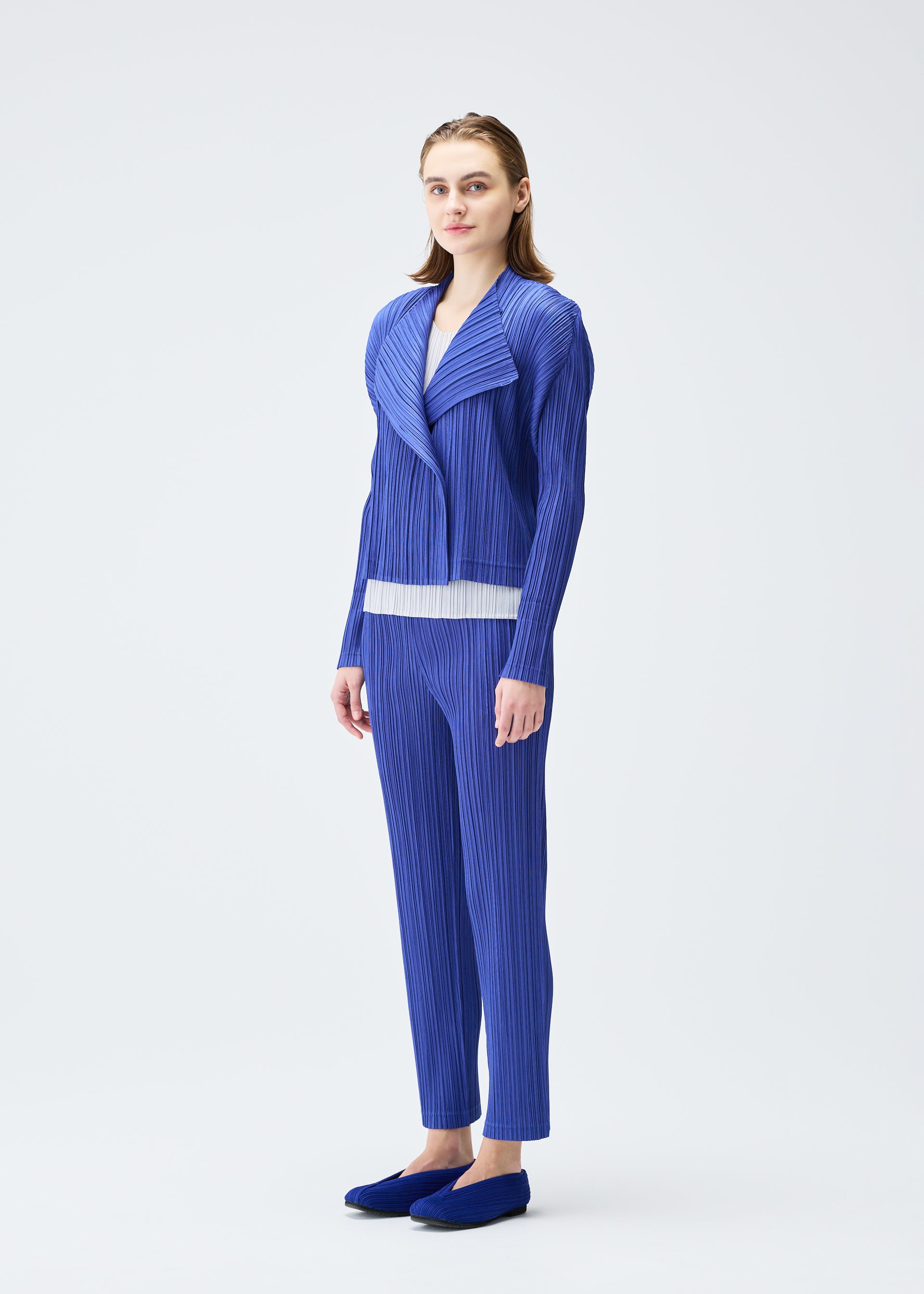 PLEATS JACKET、ウィメンズ_ジャケット&コート_ジャケット&ブルゾン、着用画像2