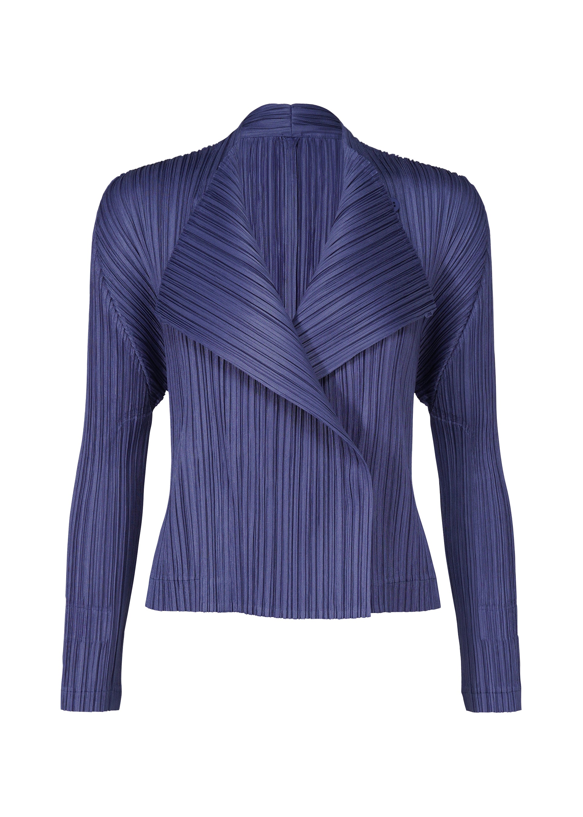 PLEATS JACKET、ウィメンズ_ジャケット&コート_ジャケット&ブルゾン、ネイビー