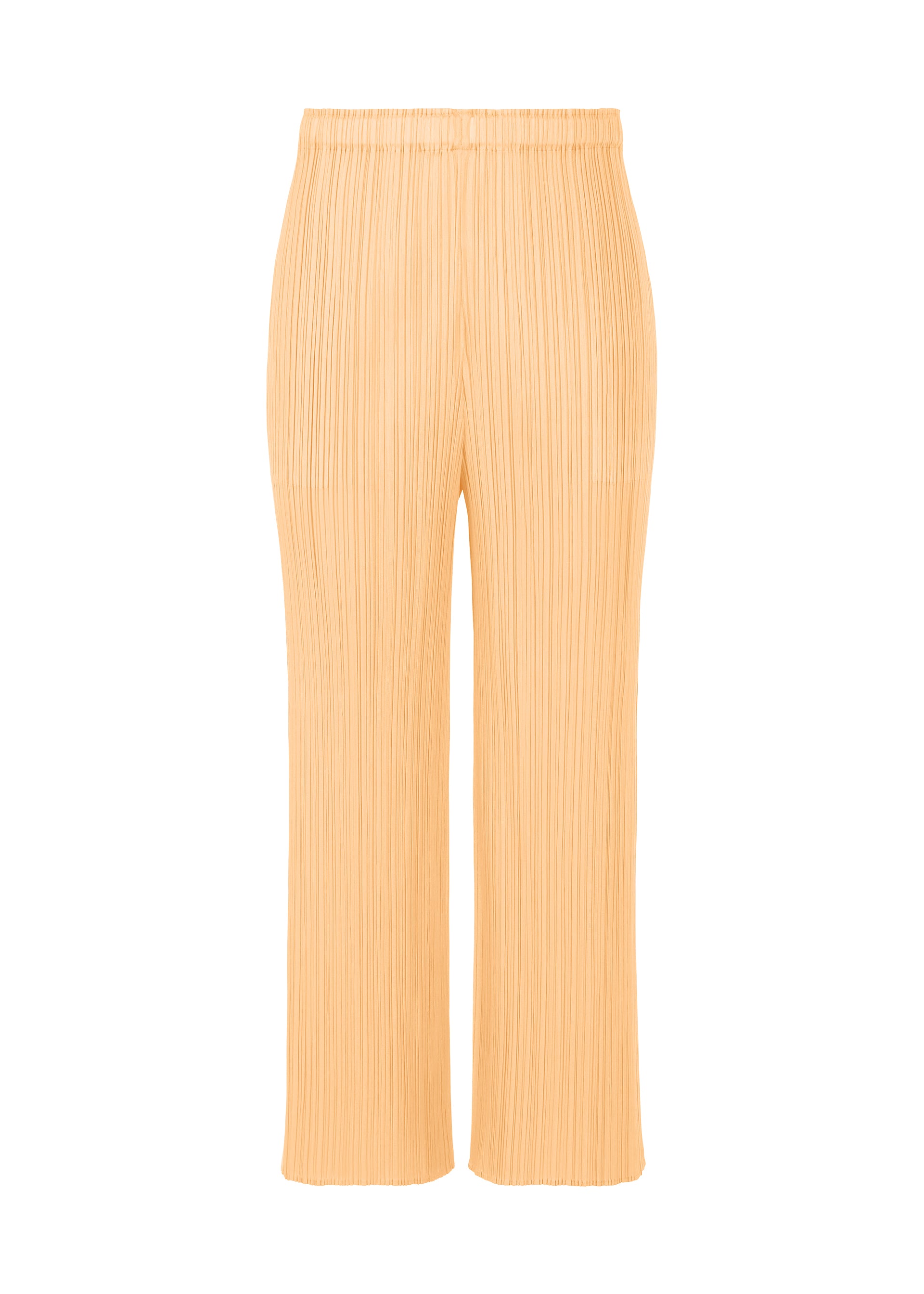 LUCID PLEATS、ウィメンズ_パンツ、オレンジ