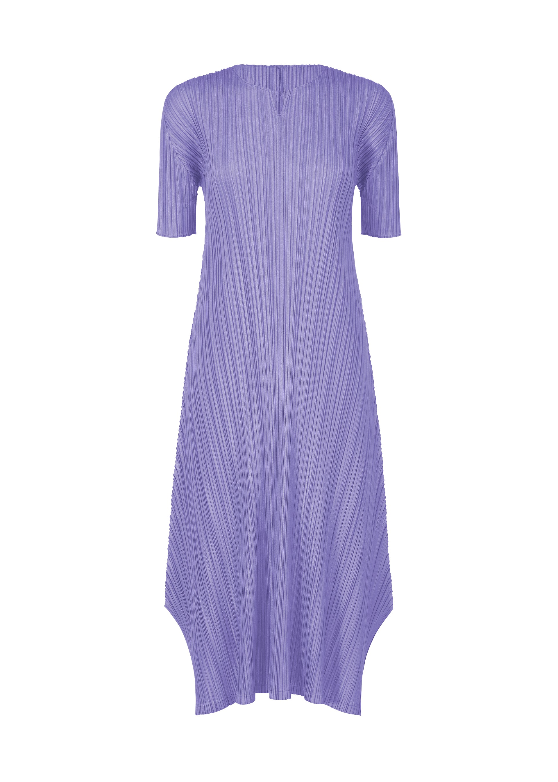 MELLOW PLEATS、ウィメンズ_ワンピース、ブルー