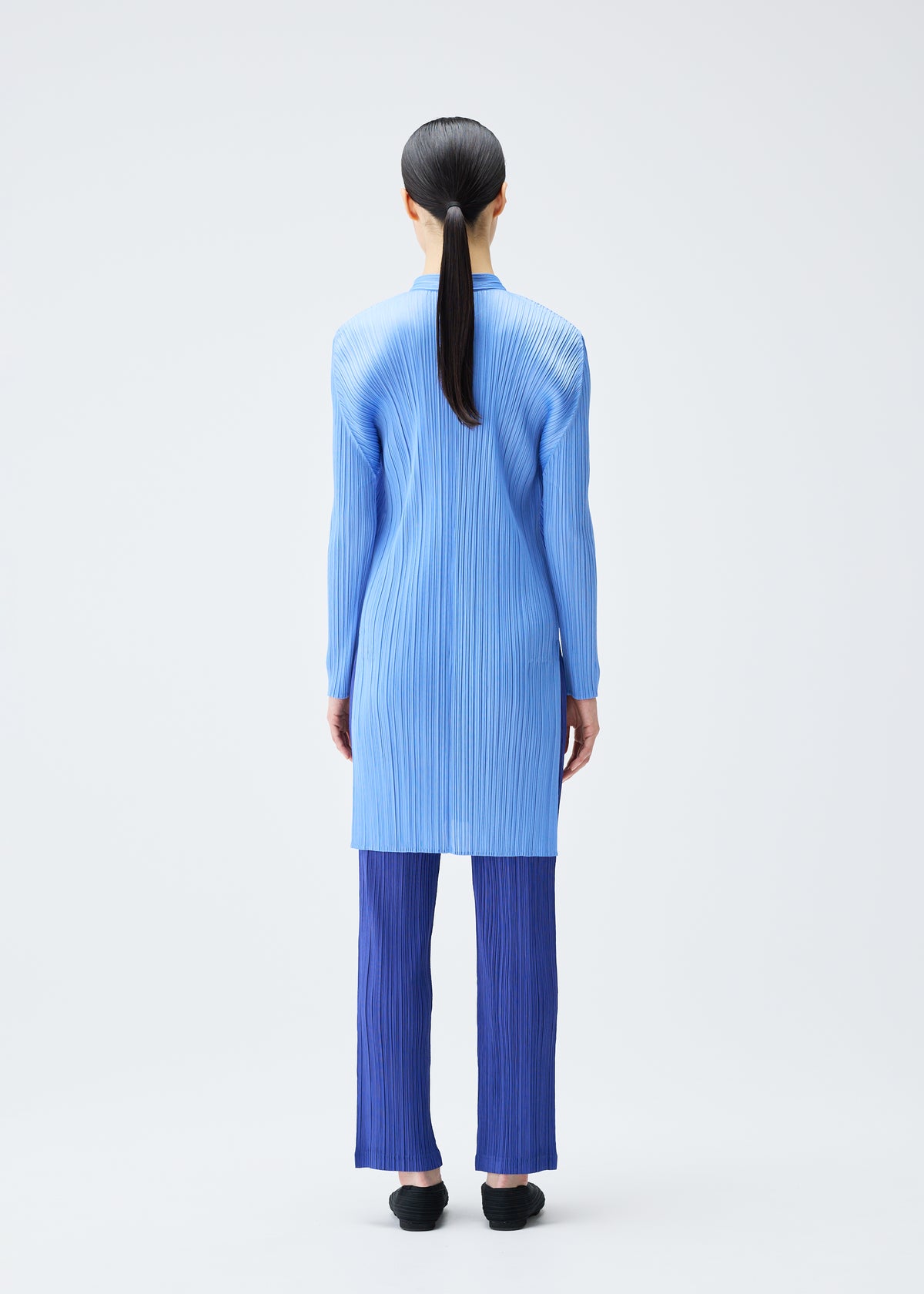 PLEATS SHIRT、ウィメンズ_トップス_シャツ、着用画像3