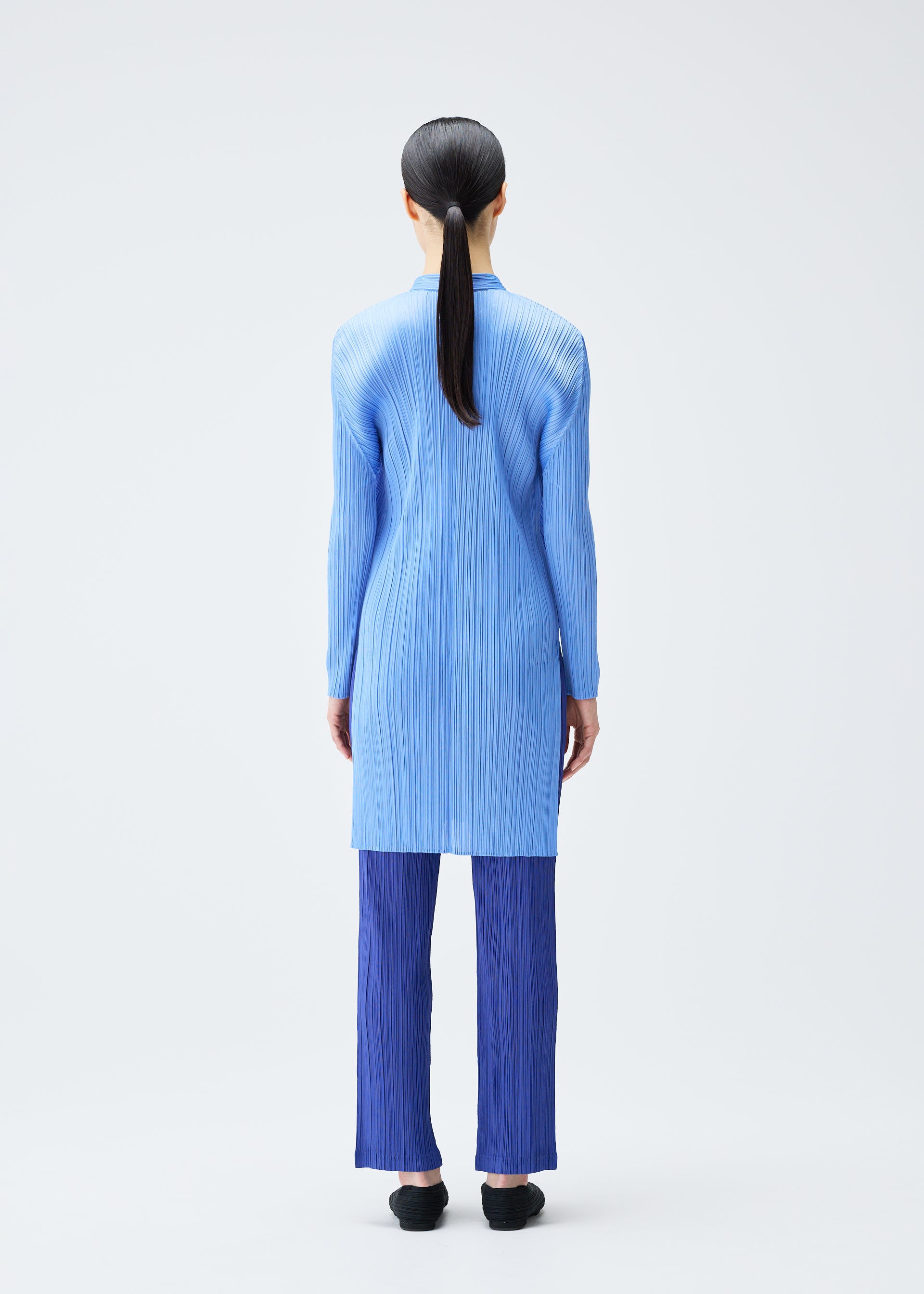 PLEATS SHIRT、ウィメンズ_トップス_シャツ、着用画像3