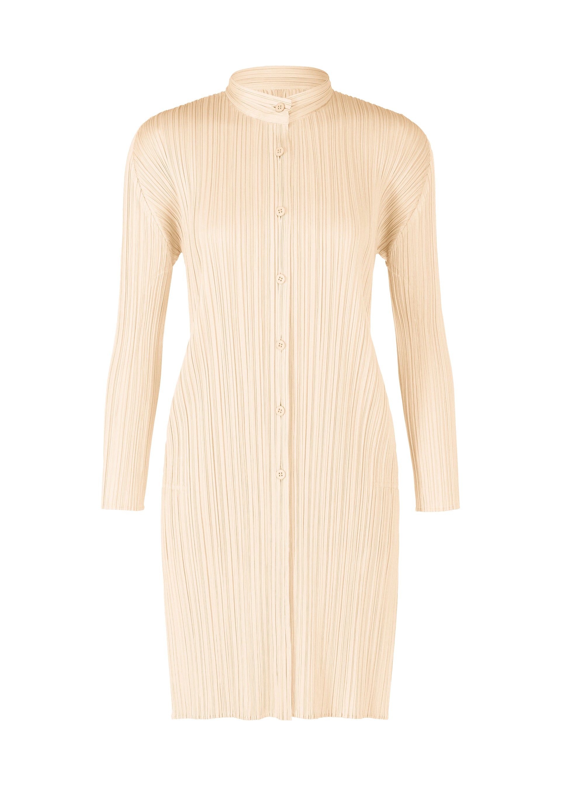 PLEATS SHIRT、ウィメンズ_トップス_シャツ、ホワイト