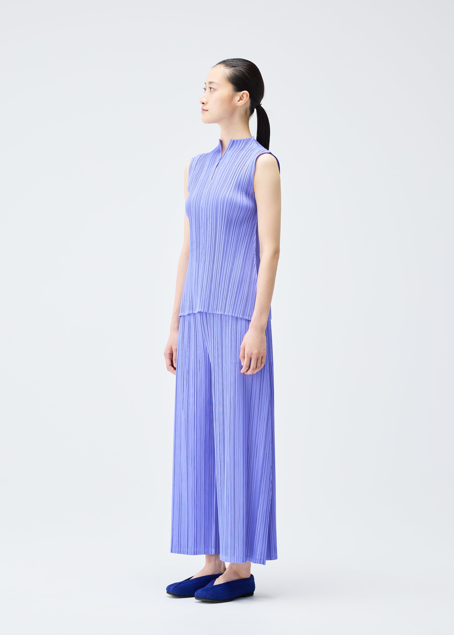 MELLOW PLEATS、ウィメンズ_トップス_トップ、着用画像2