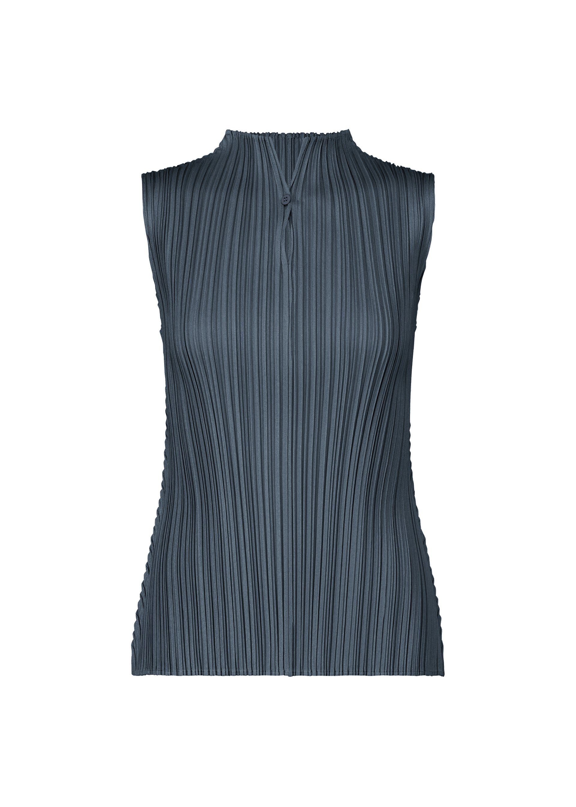 MELLOW PLEATS、ウィメンズ_トップス_トップ、ネイビー