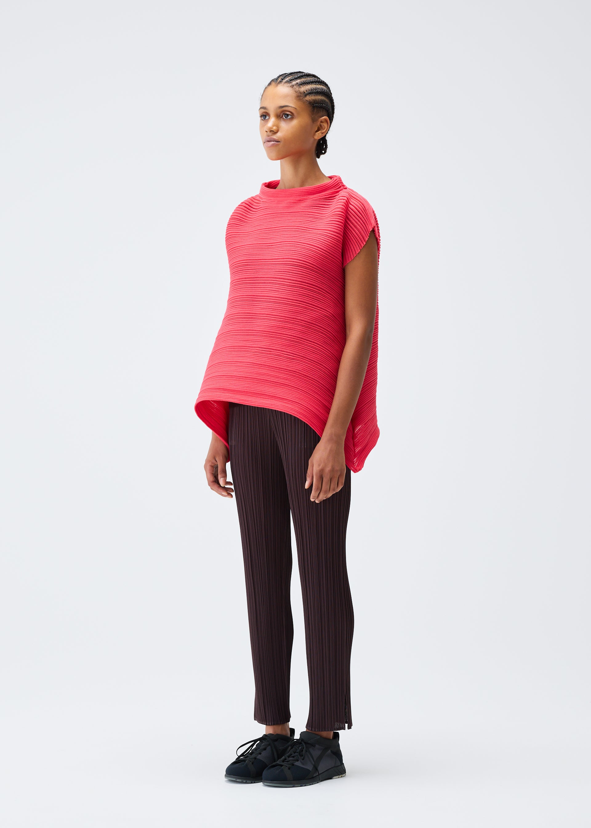 SHEER BOUNCE KNIT、ウィメンズ_ニット、着用画像2