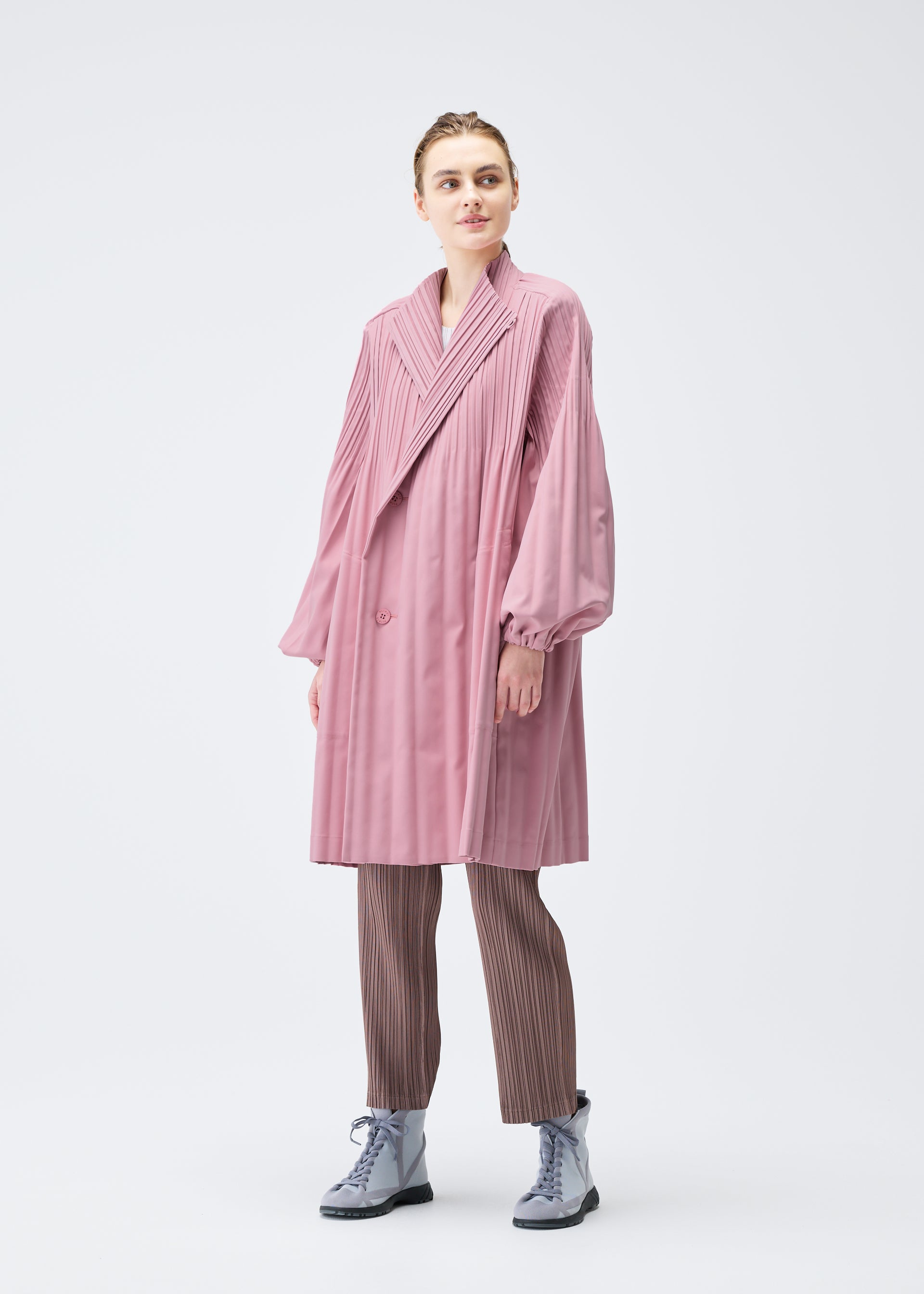 SMOOTH COAT、ウィメンズ_ジャケット&コート_コート、着用画像4
