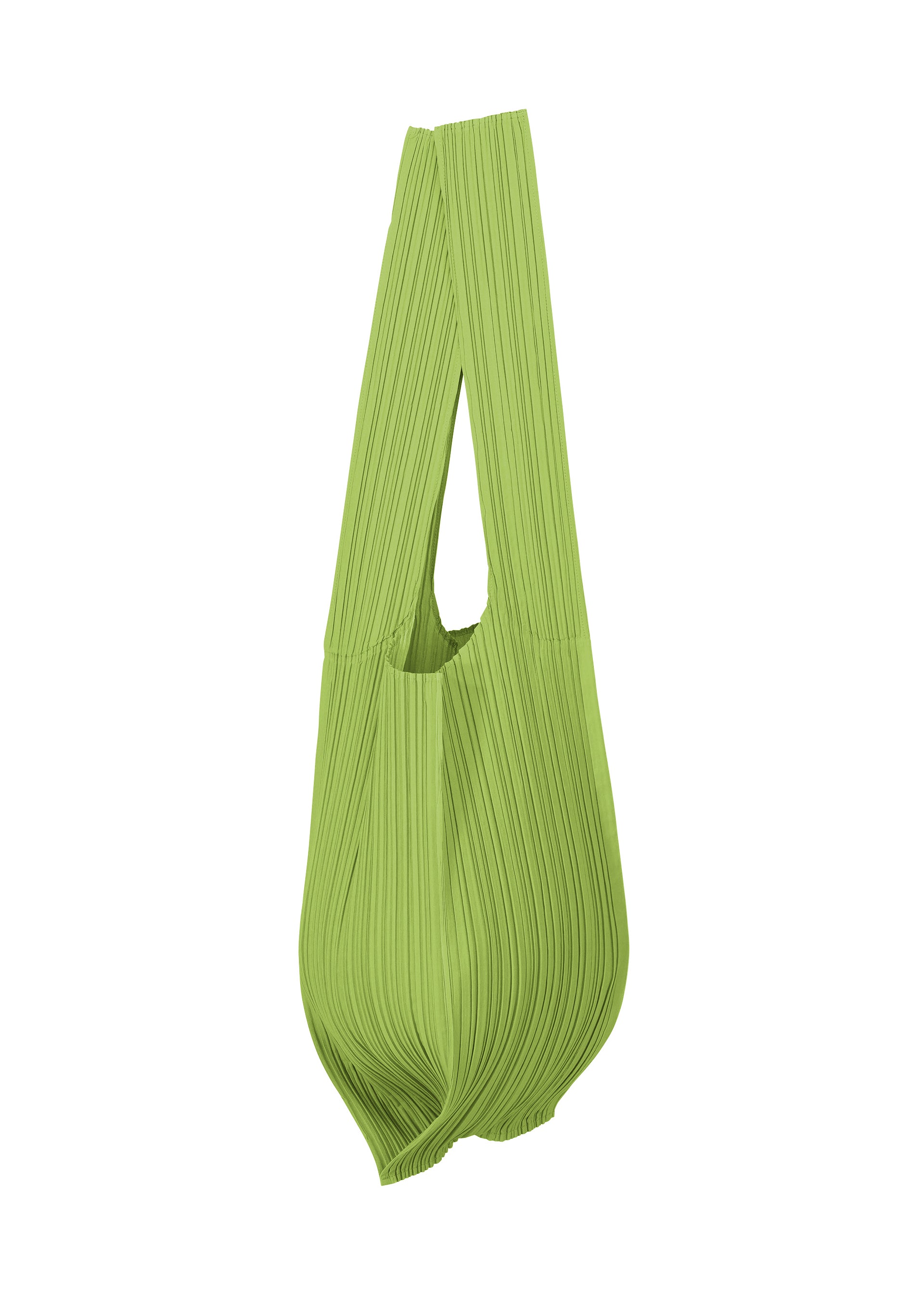 SHIFT PLEATS BAG、バッグ&財布_トートバッグ、イエロー