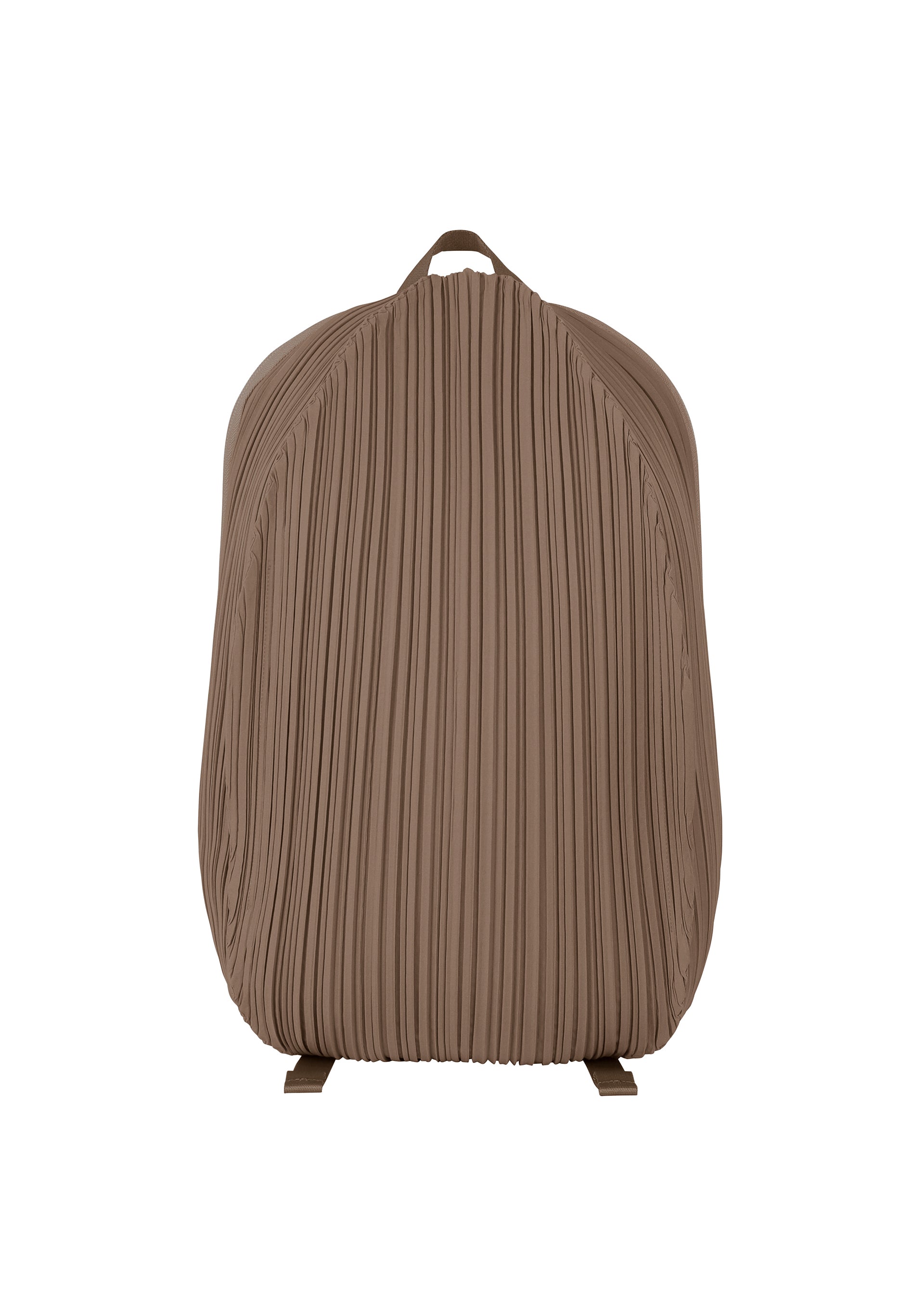 OVAL PLEATS BACKPACK、バッグ&財布_バックパック、ブラウン