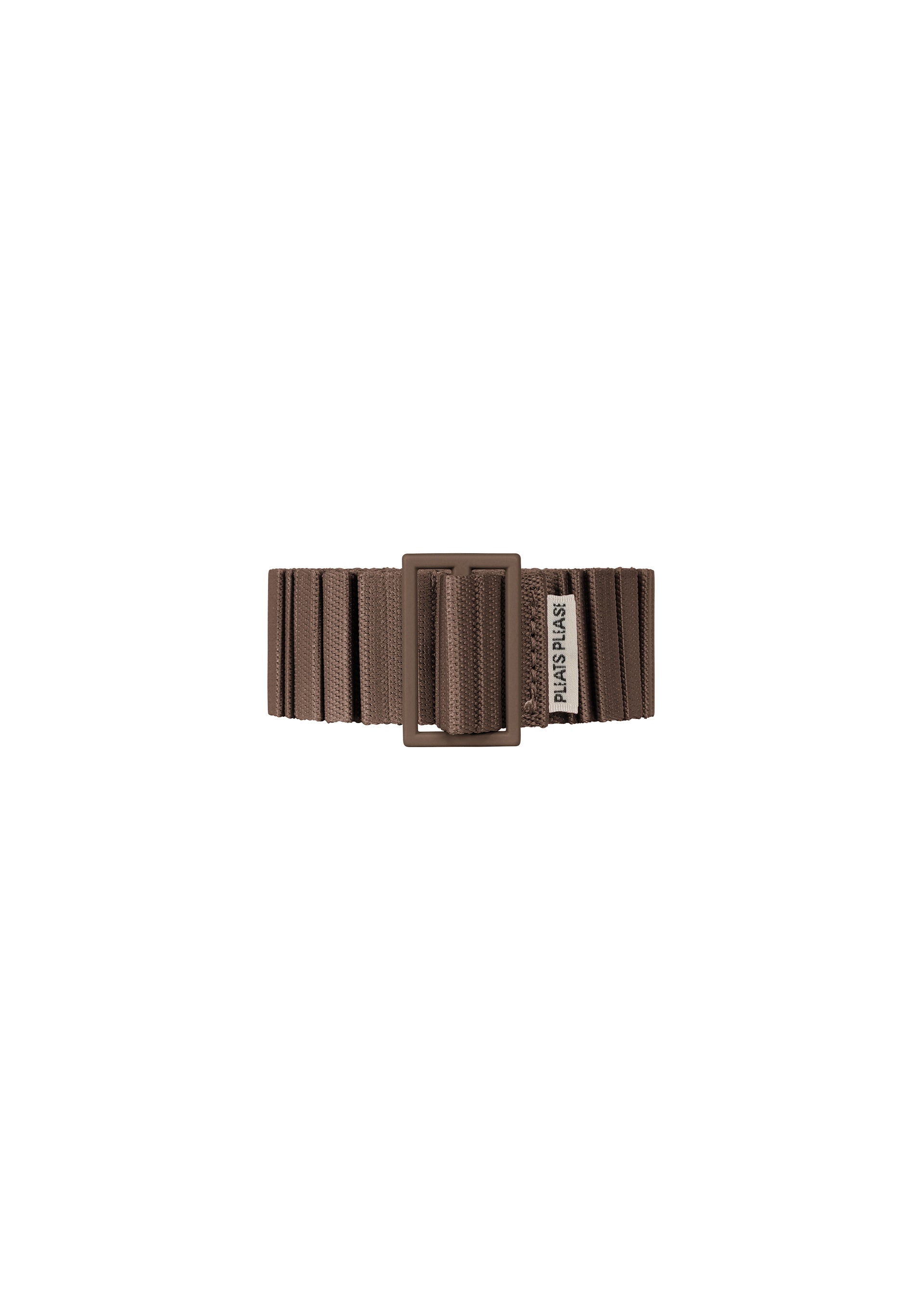 PLEATS BELT、アクセサリー&その他_アクセサリー、ブラウン