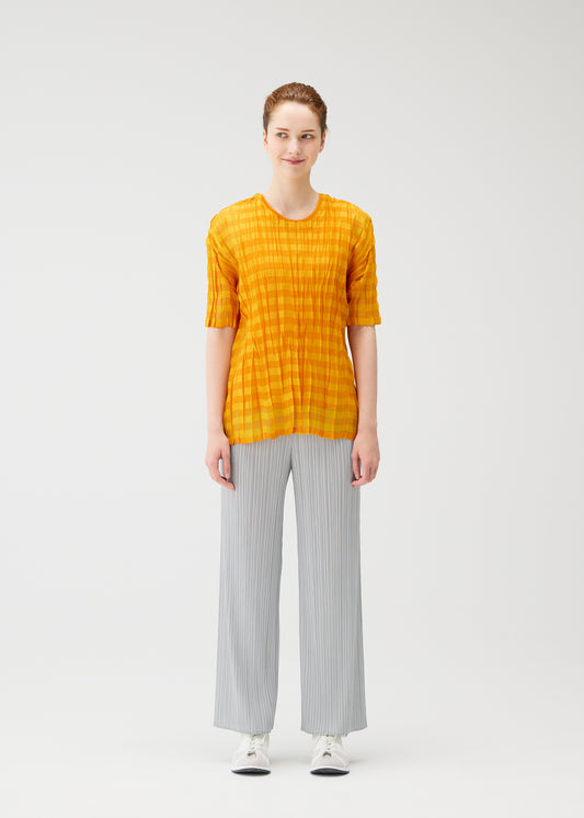 TWISTED BORDER SHIRT、ウィメンズ_トップス_トップ、着用画像1