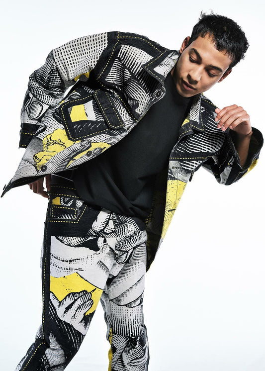 TADANORI YOKOO ISSEY MIYAKE 1、ウィメンズ_ジャケット&コート、着用画像1