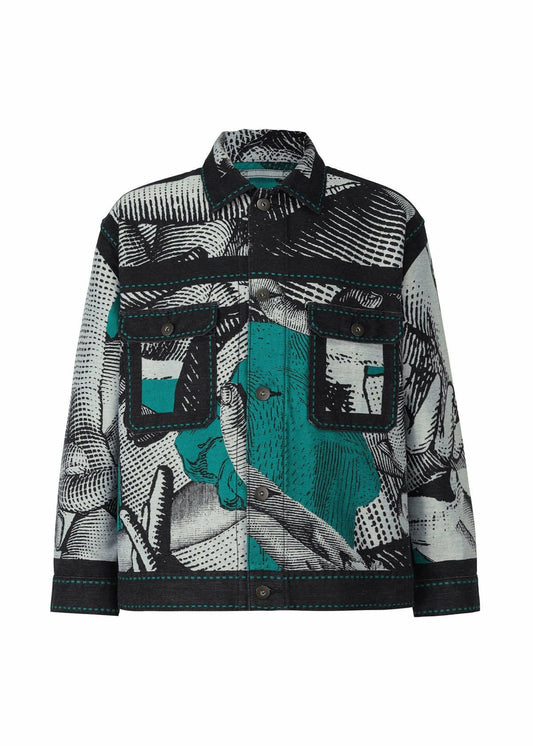 TADANORI YOKOO ISSEY MIYAKE 1、ウィメンズ_ジャケット&コート、カーキ
