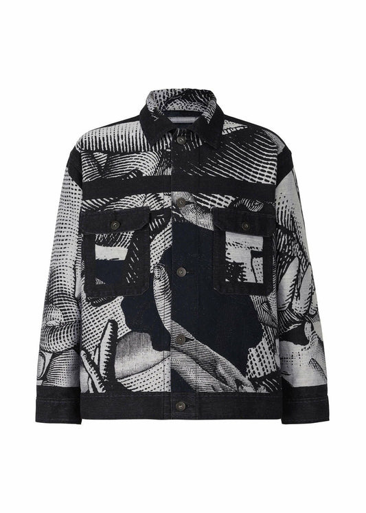 TADANORI YOKOO ISSEY MIYAKE 1、ウィメンズ_ジャケット&コート、ネイビー