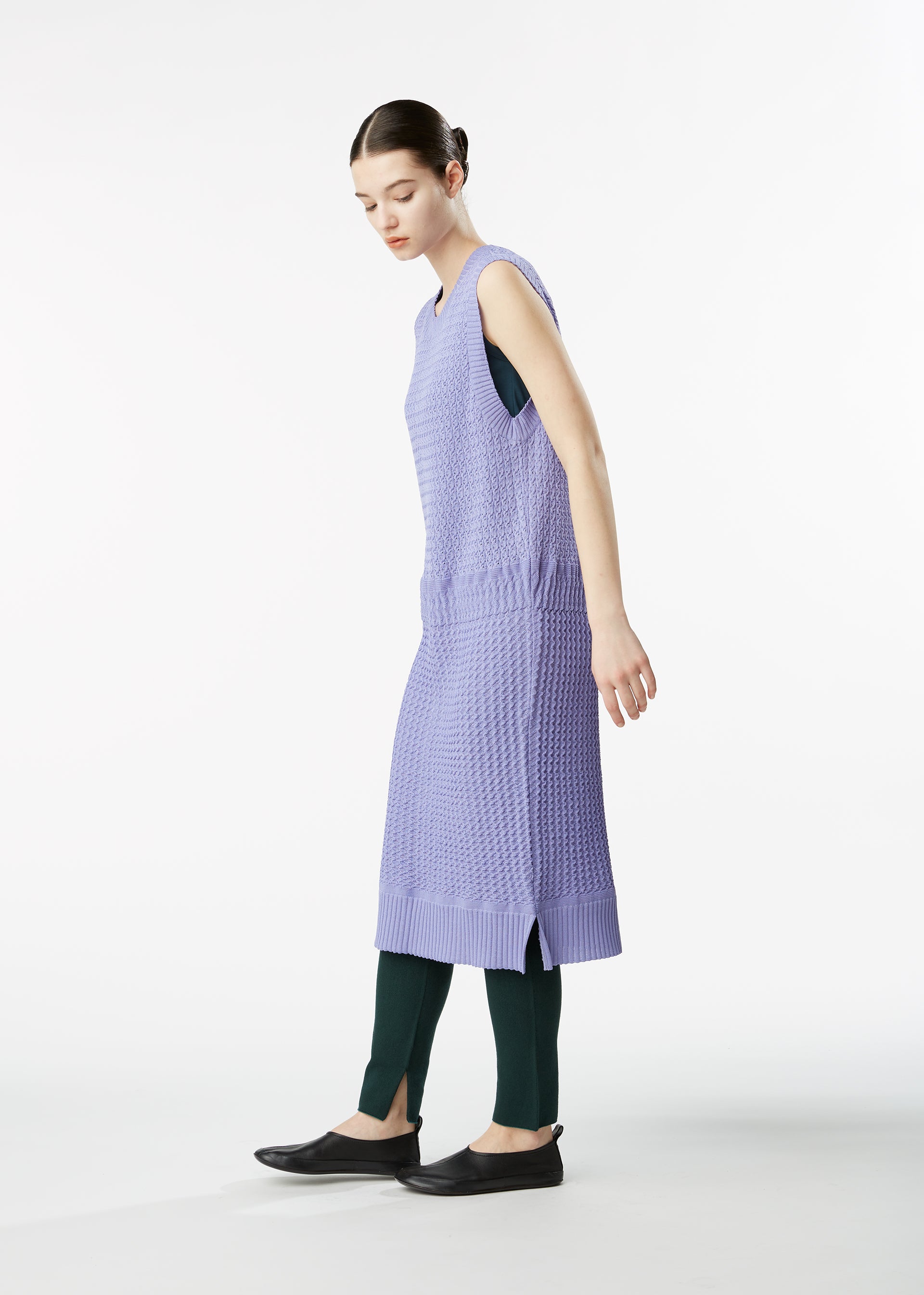 CABLE KNIT、ウィメンズ_ワンピース、着用画像2