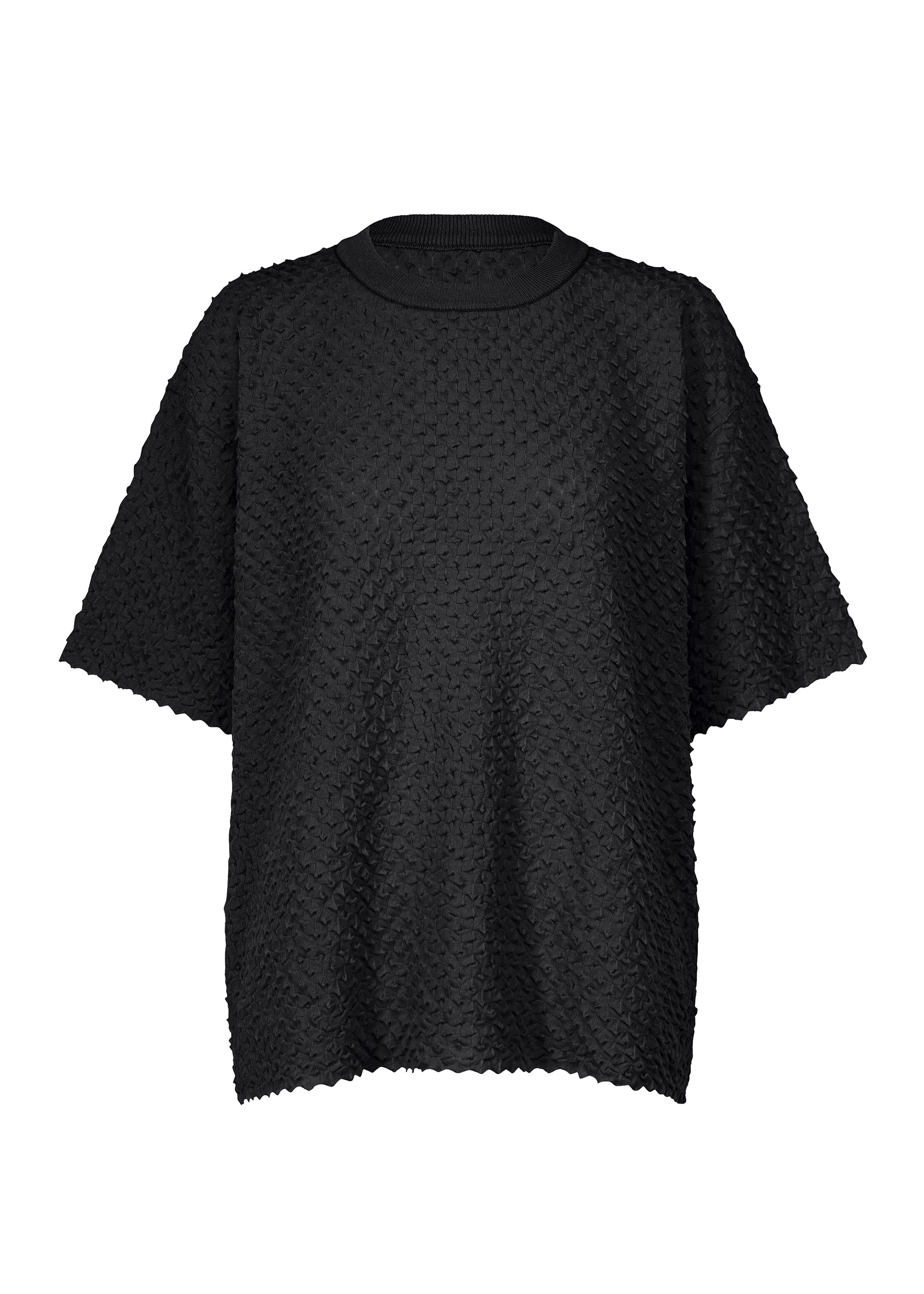 HIGH TWIST COTTON、ウィメンズ_トップス_トップ、ブラック