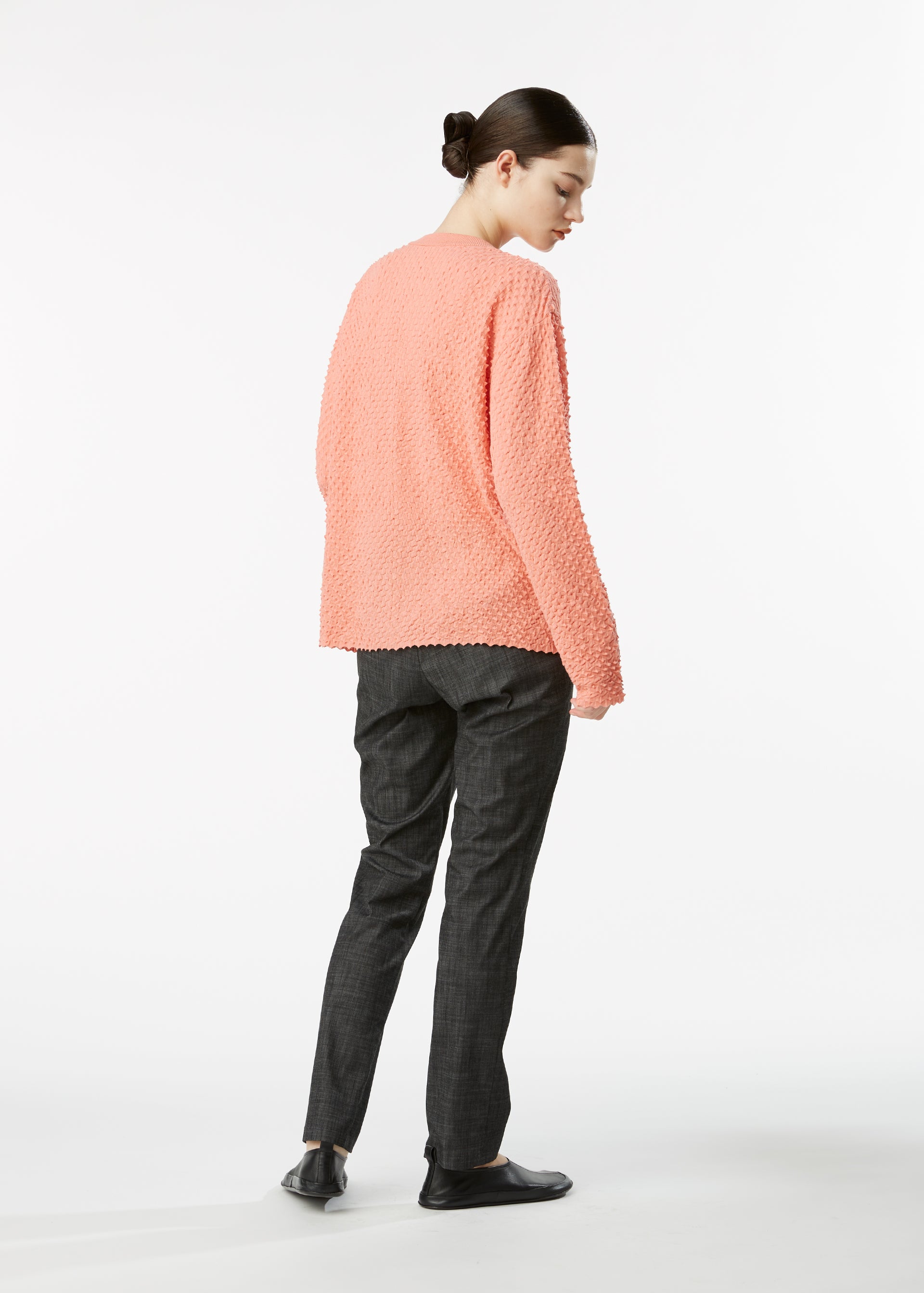 HIGH TWIST COTTON、ウィメンズ_トップス_カーディガン、着用画像2