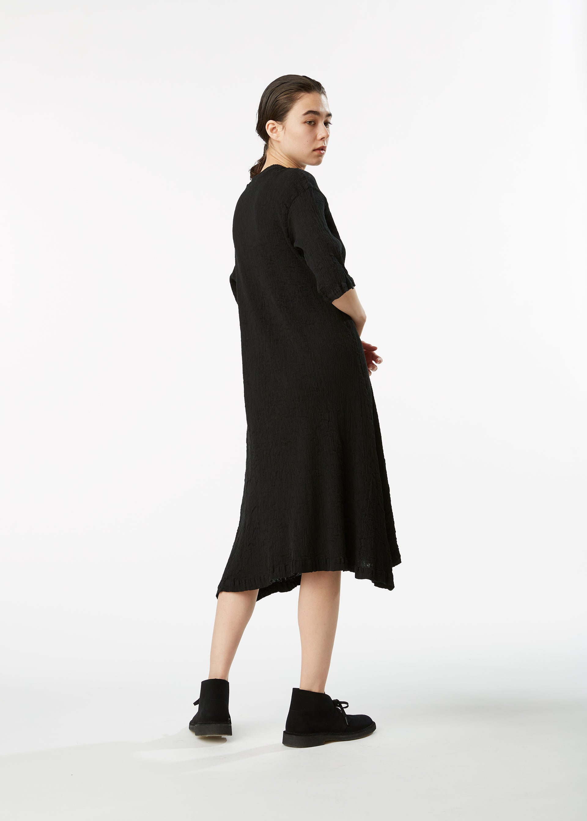 KYO CHIJIMI BASIC、ウィメンズ_ワンピース、着用画像2