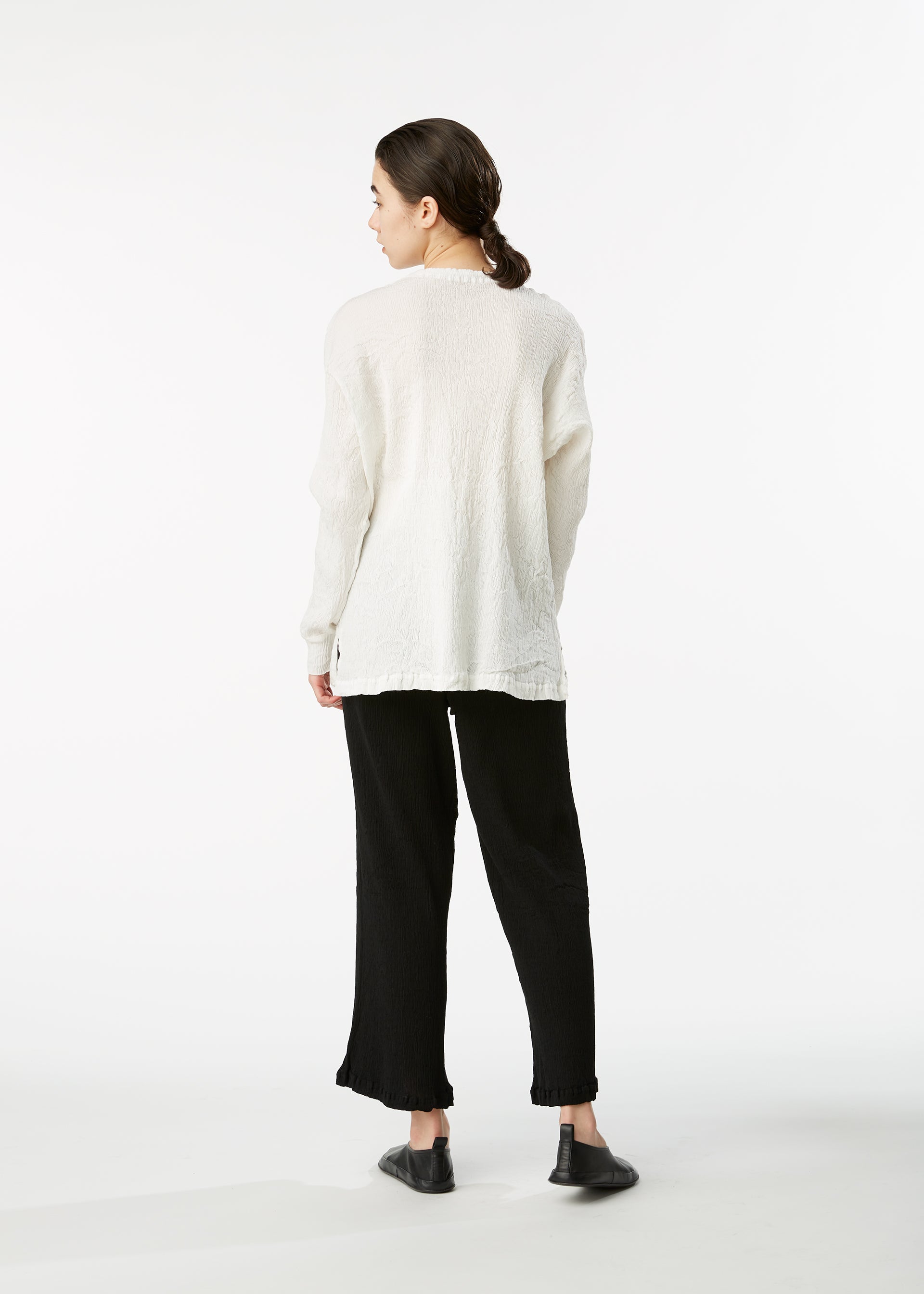 KYO CHIJIMI BASIC、ウィメンズ_トップス_トップ、着用画像4