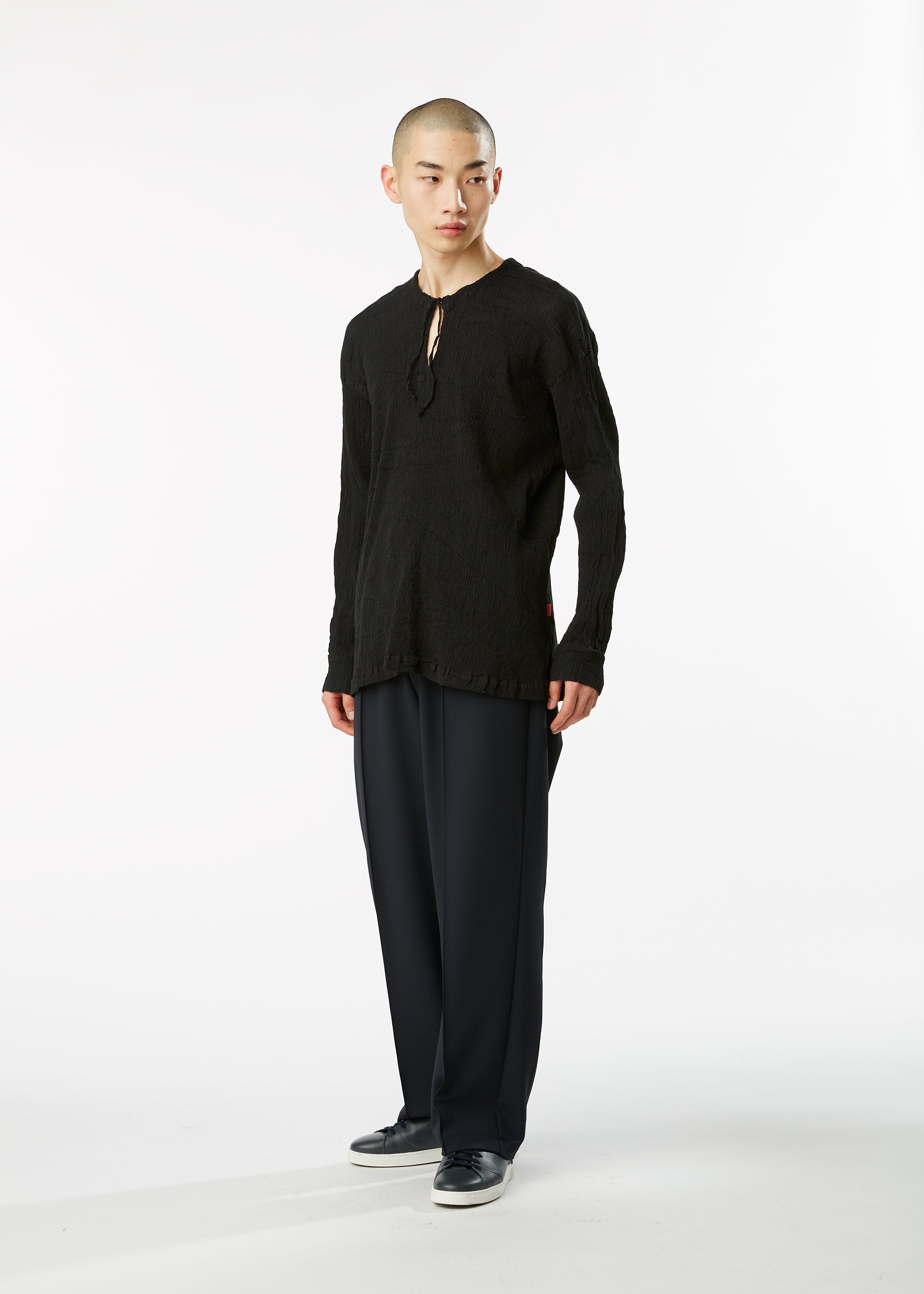 KYO CHIJIMI BASIC、ウィメンズ_トップス_トップ、着用画像5