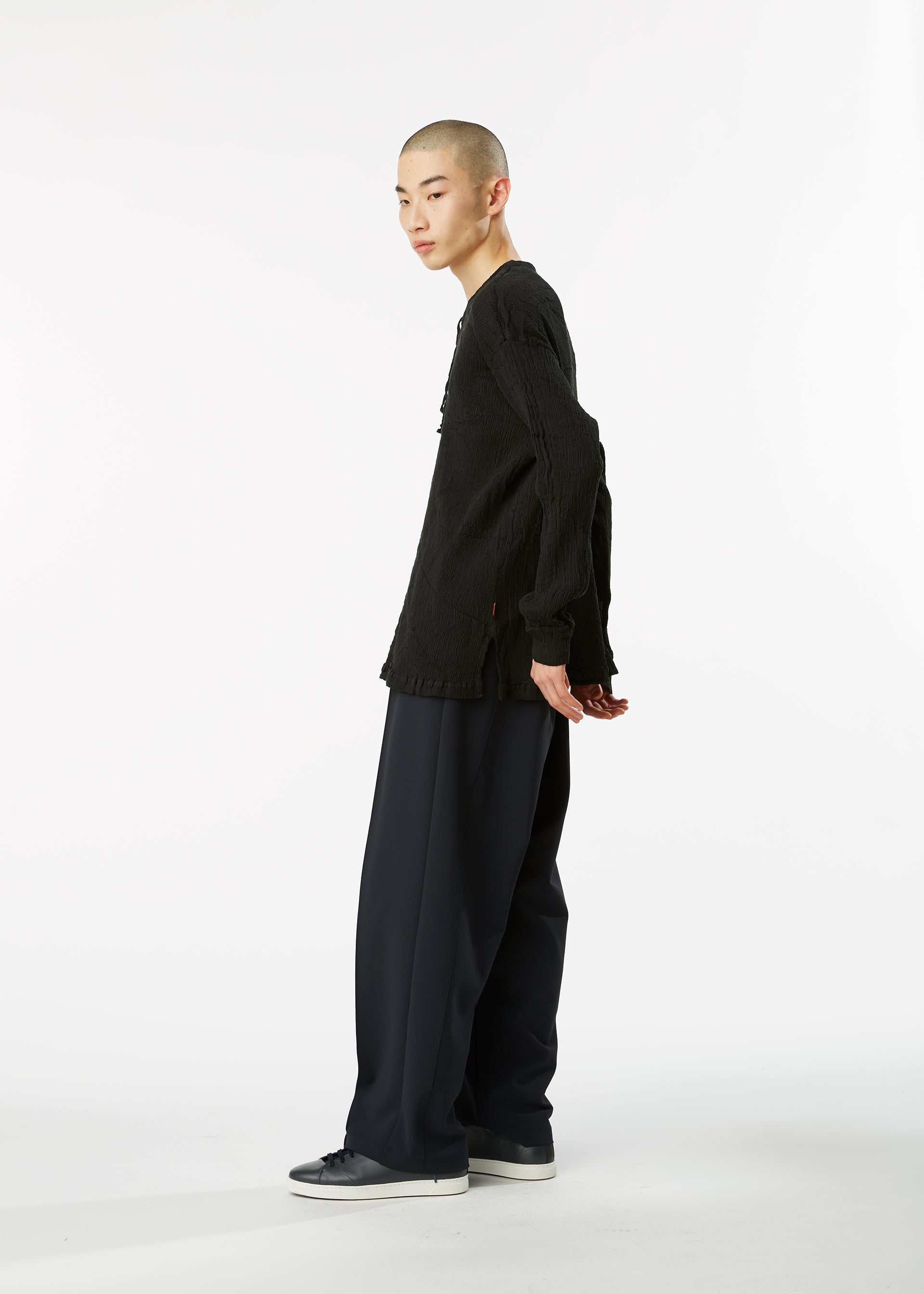 KYO CHIJIMI BASIC、ウィメンズ_トップス_トップ、着用画像7