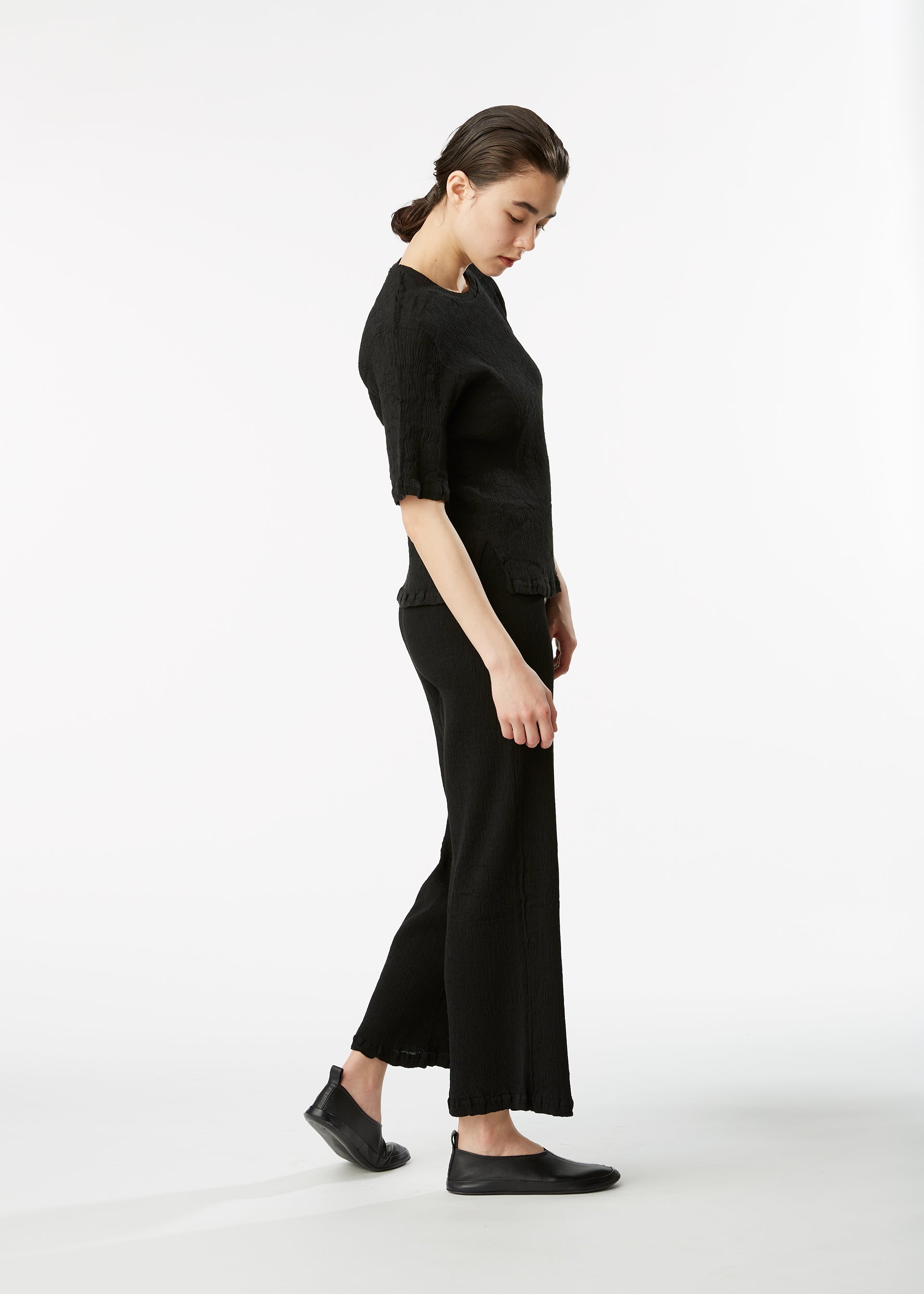 KYO CHIJIMI BASIC、ウィメンズ_トップス_トップ、着用画像2