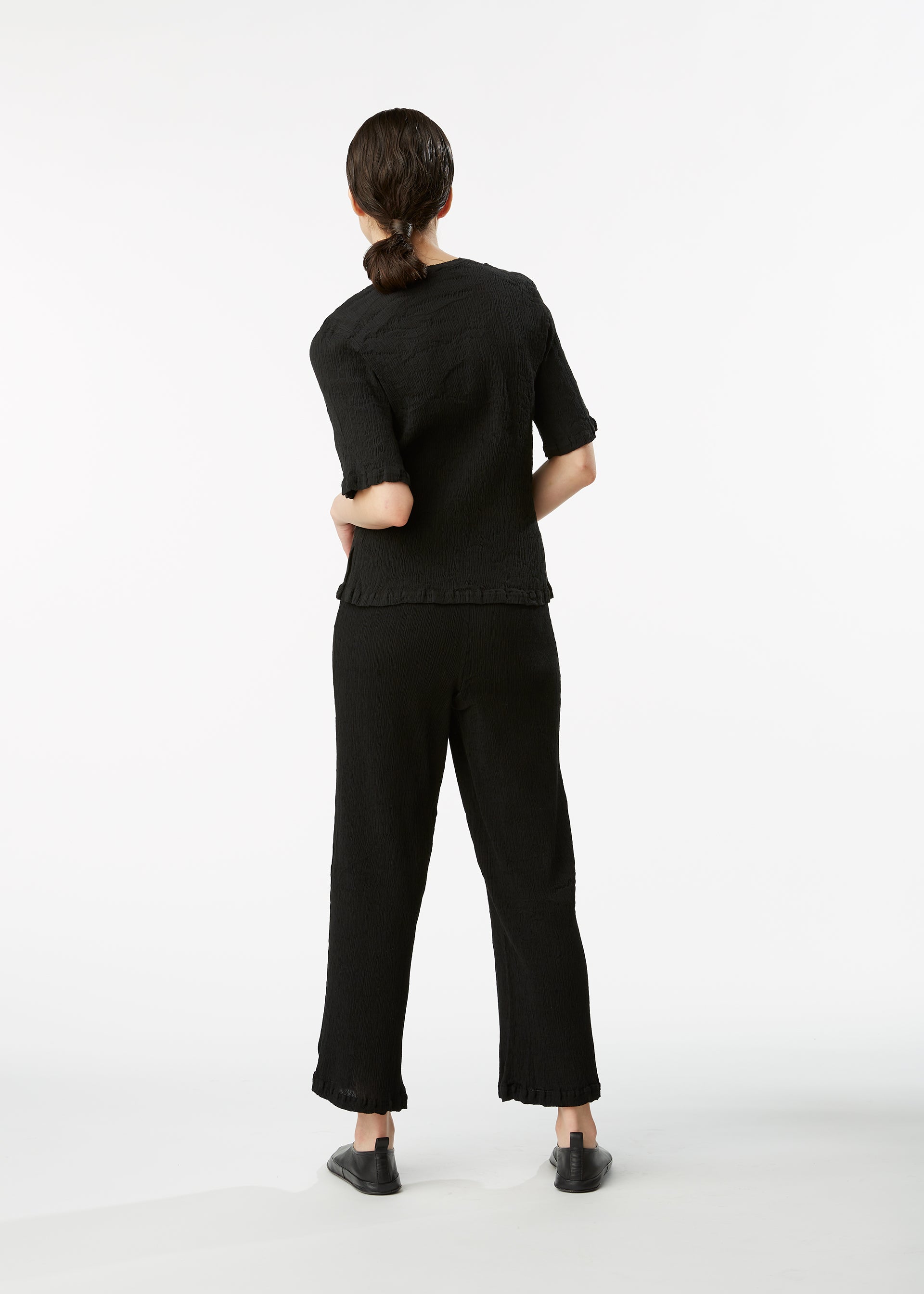KYO CHIJIMI BASIC、ウィメンズ_トップス_トップ、着用画像3