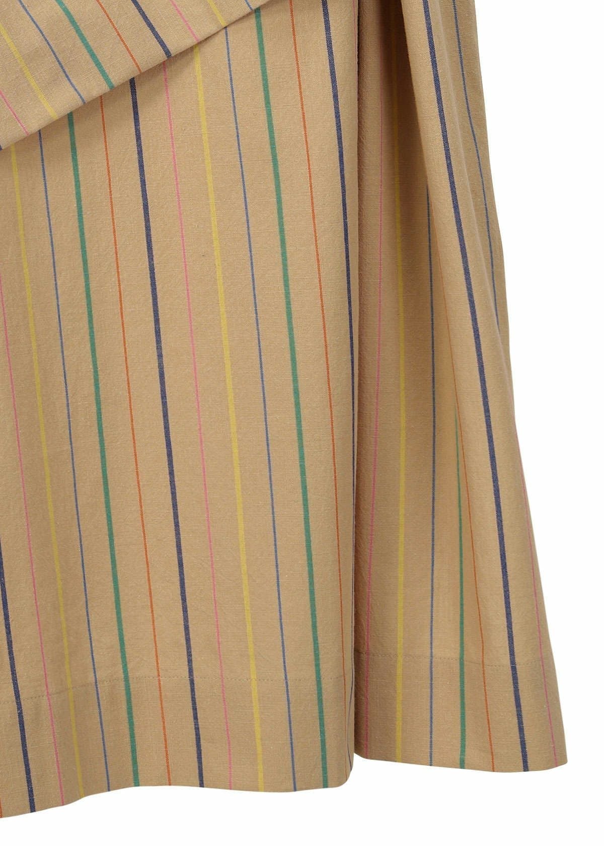 STRIPE COTTON、ウィメンズ_スカート、ディテール画像4