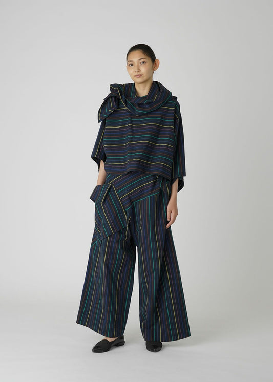 STRIPE COTTON、ウィメンズ_トップス、着用画像1